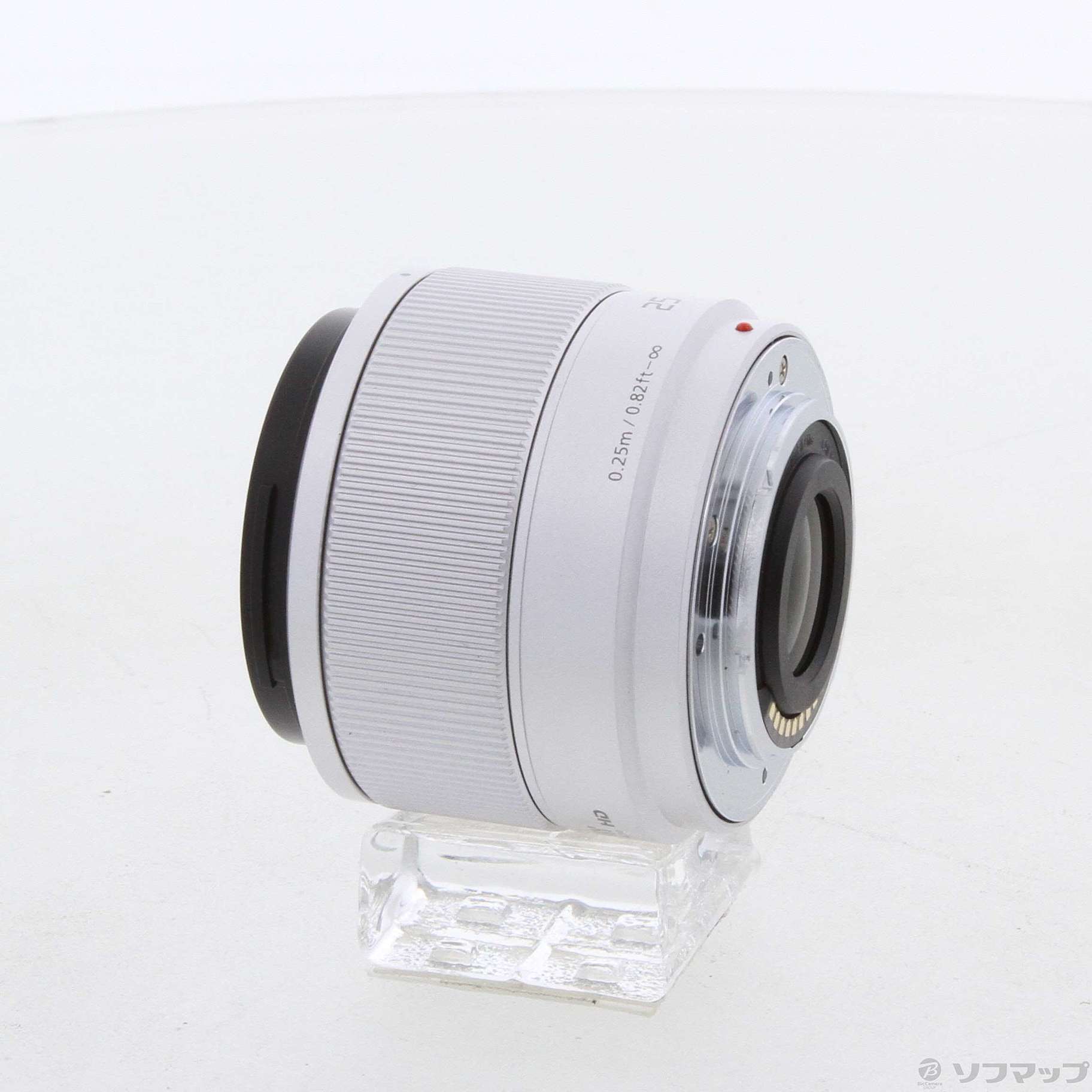 中古】LUMIX G 25mm F1.7 ASPH. (H-H025) シルバー [2133038830993