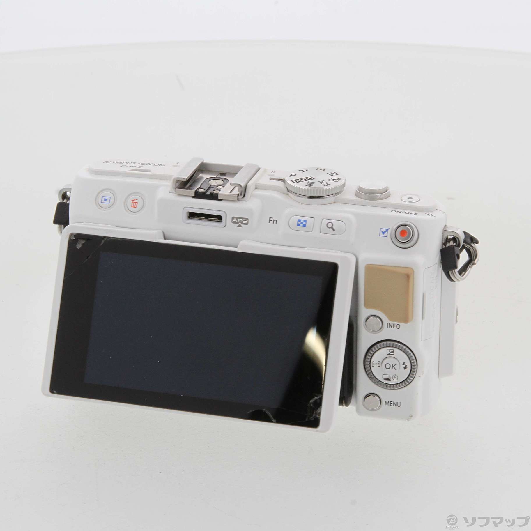 中古】PEN Lite E-PL5 ボディー ホワイト [2133038843498] - リコレ