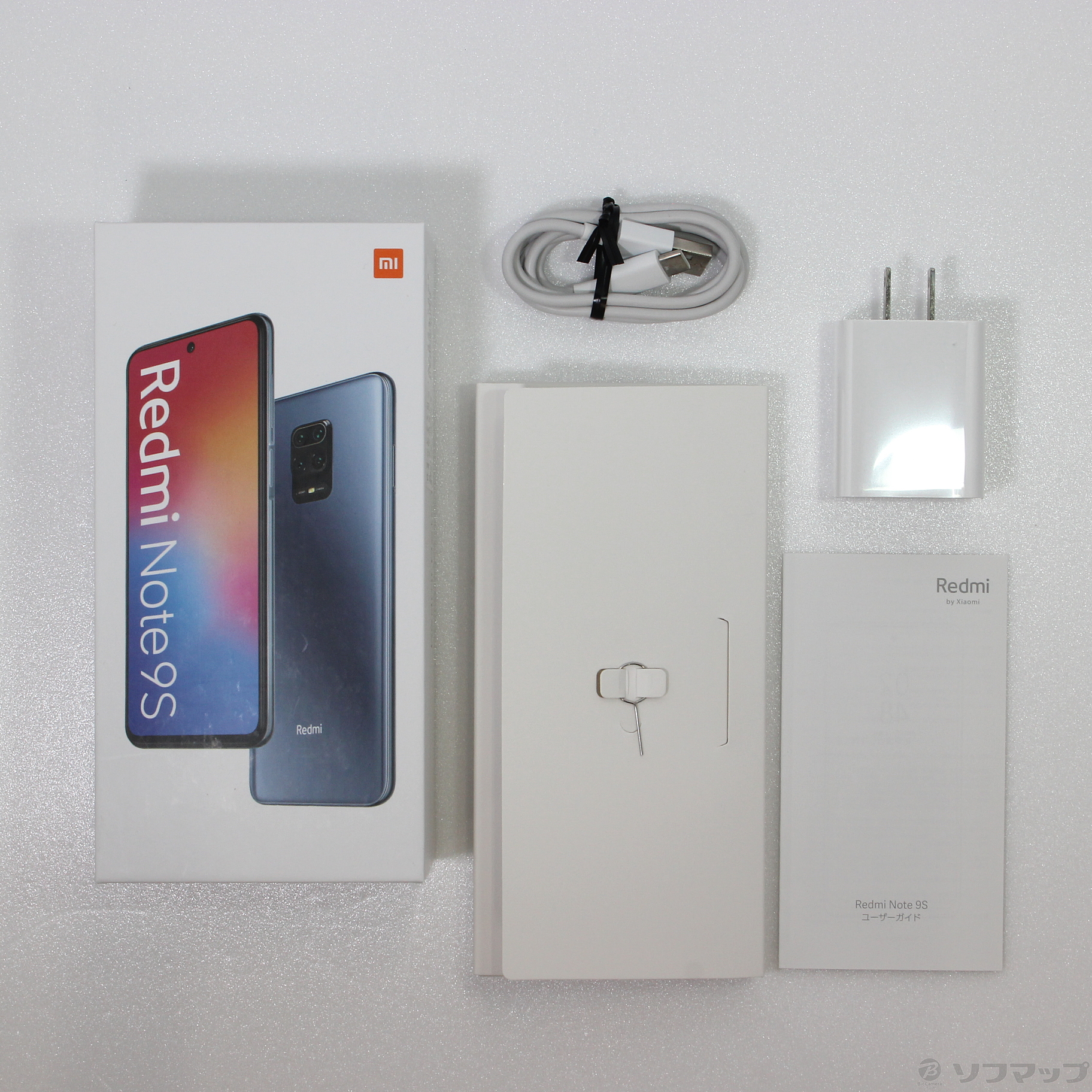 中古】Redmi Note 9S 64GB オーロラブルー M2003J6A1R SIMフリー