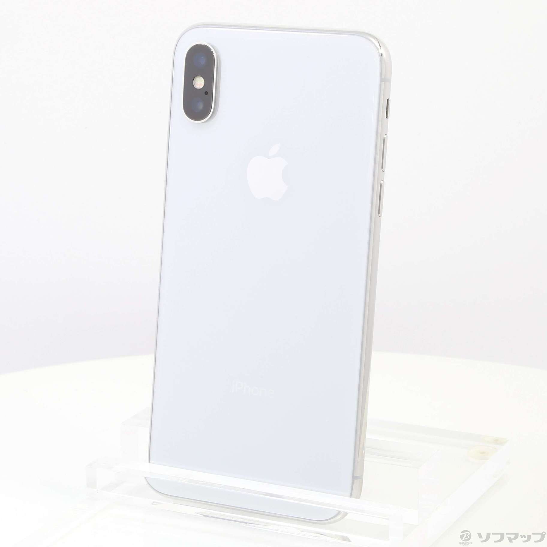 iPhoneX 64GB シルバー iFace付き SIMロック有ソフトバンク iPhone X Silver 256 GB Softbank(iPhoneX Silver 256 GB