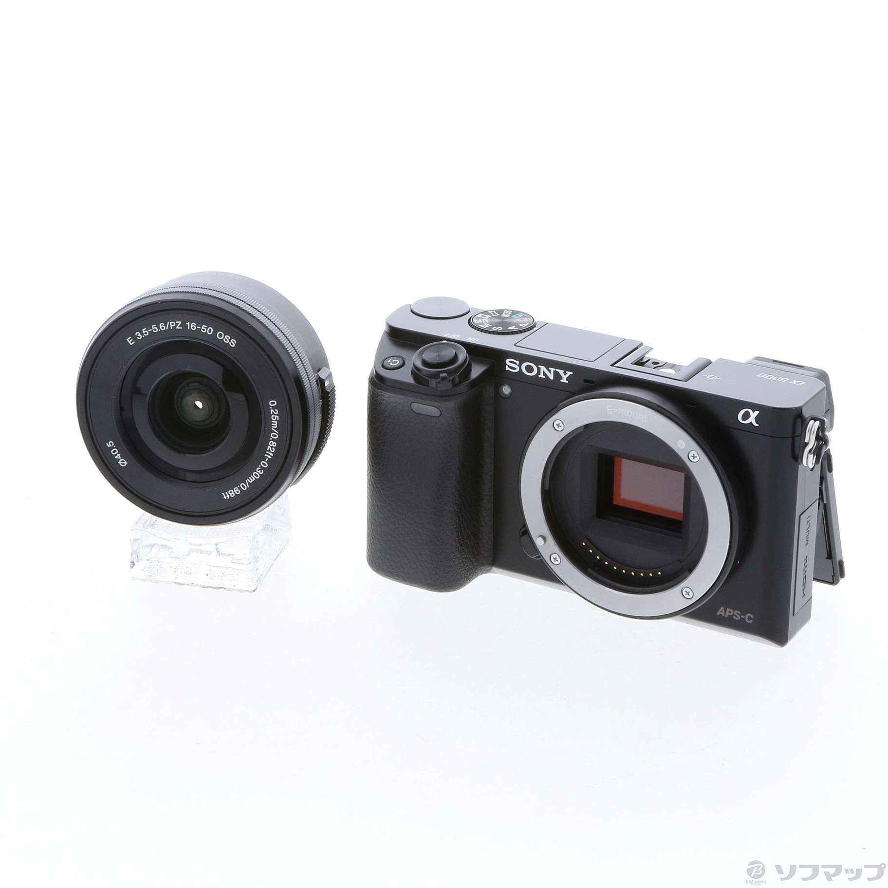 低価即納 SONY - SONY α6000 パワーズームレンズキット ILCE-6000L/Wの