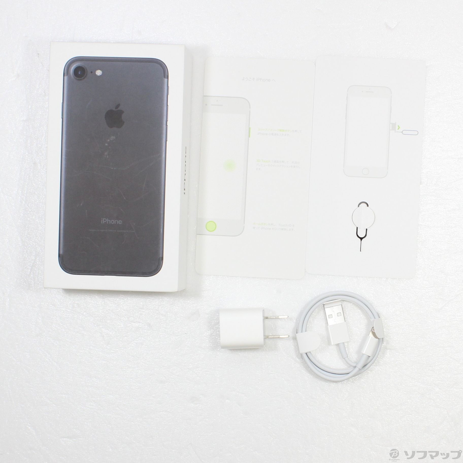 中古】iPhone7 128GB ブラック NNCK2J／A SIMフリー [2133038856146] - リコレ！|ビックカメラグループ  ソフマップの中古通販サイト