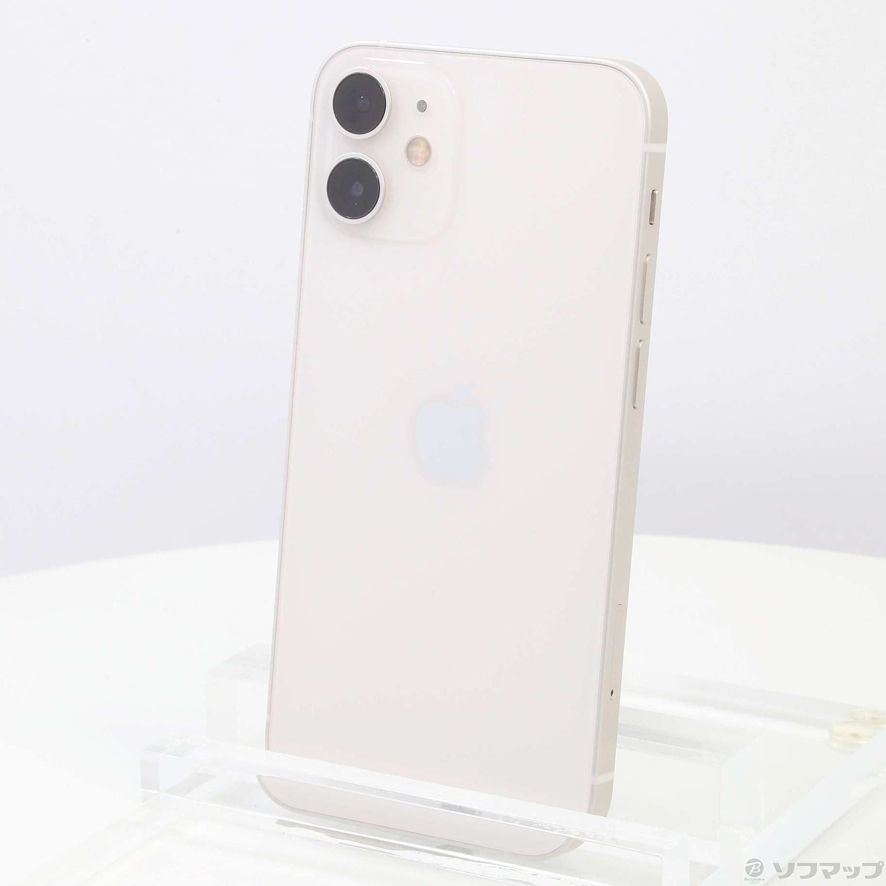 中古】iPhone12 mini 128GB ホワイト MGDM3J／A SIMフリー