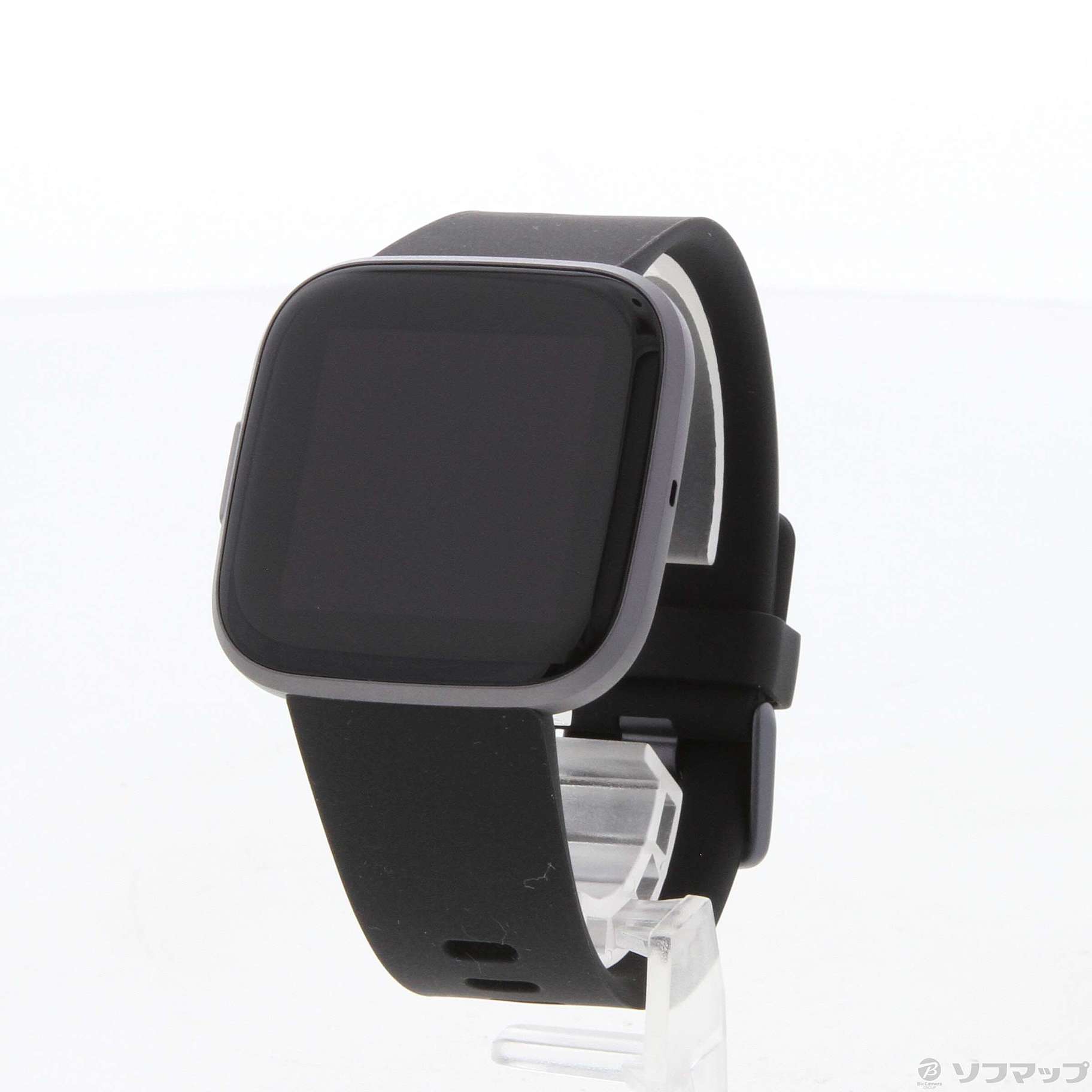 〔展示品〕 Fitbit Versa 2 ブラック／カーボン FB507BKBK-FRCJK