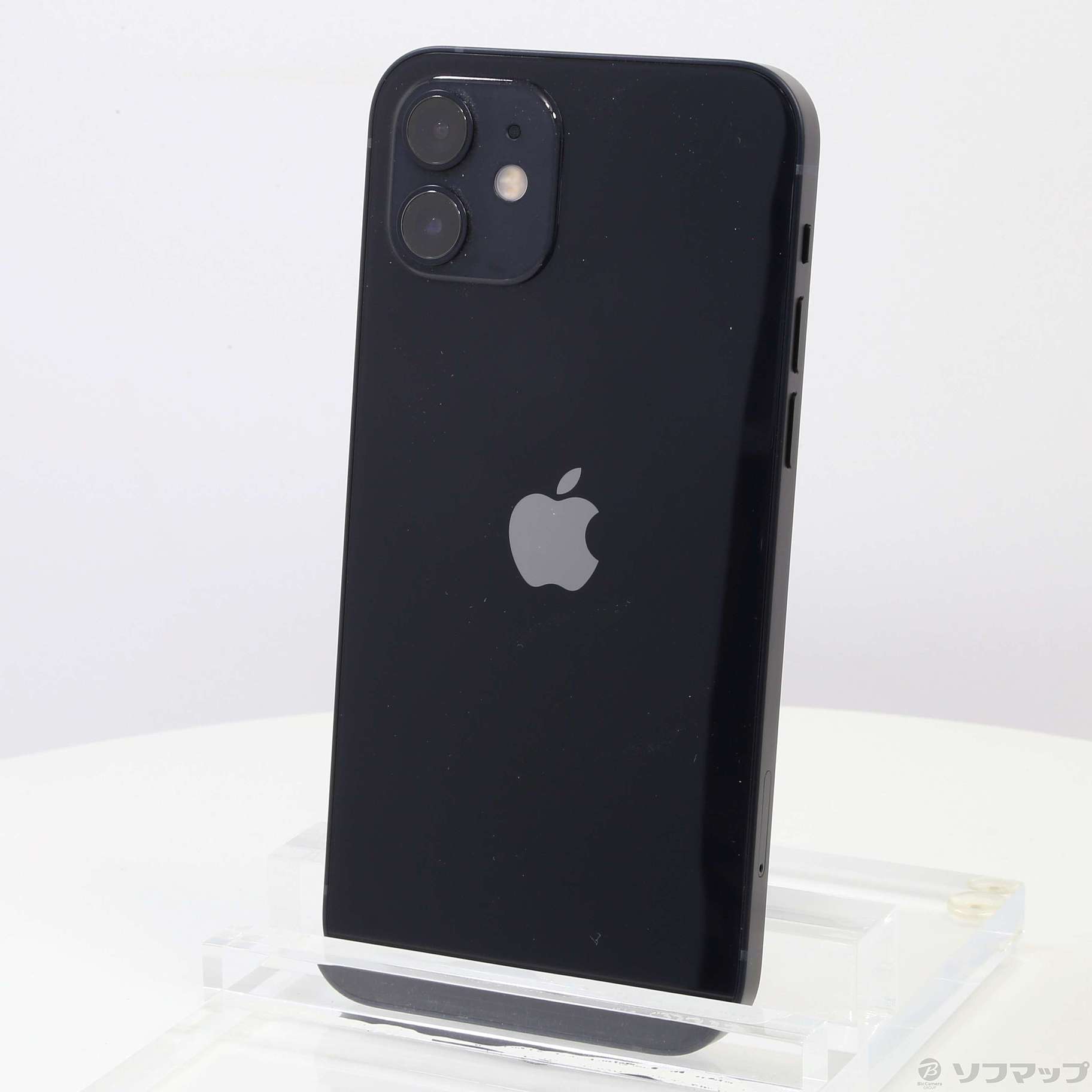 新古品 iPhone 12 ブラック 64 GB SIMフリー - スマホ・タブレット 