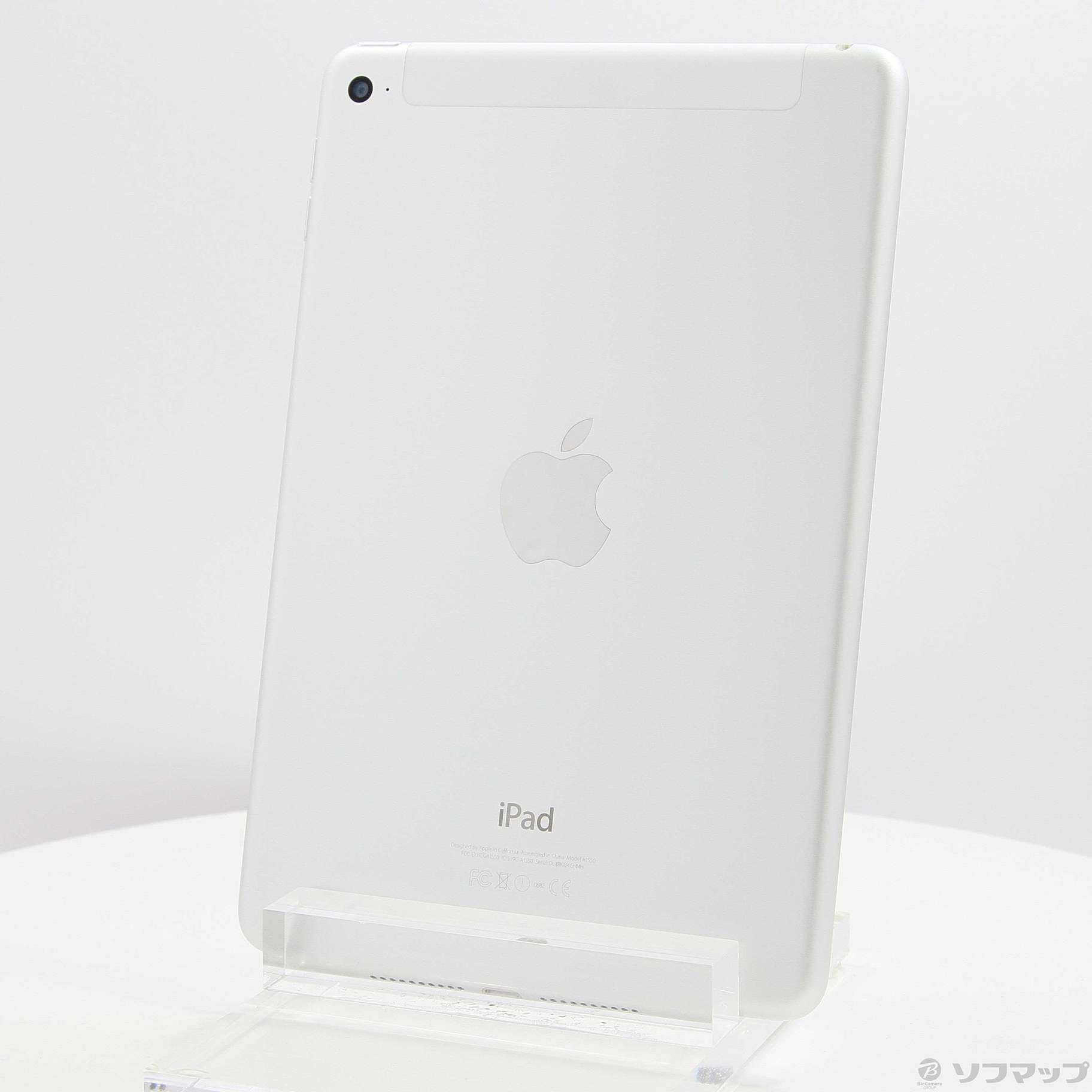 中古】iPad mini 4 16GB シルバー MK702J／A auロック解除SIMフリー