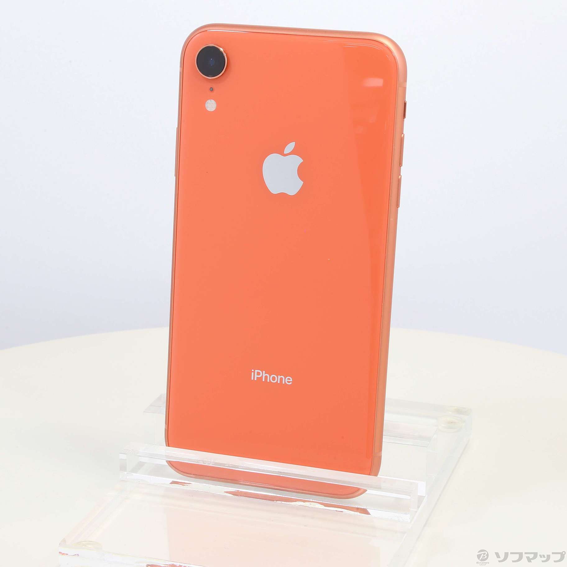 中古】iPhoneXR 128GB コーラル MT0T2J／A SIMフリー ◇08/22(月