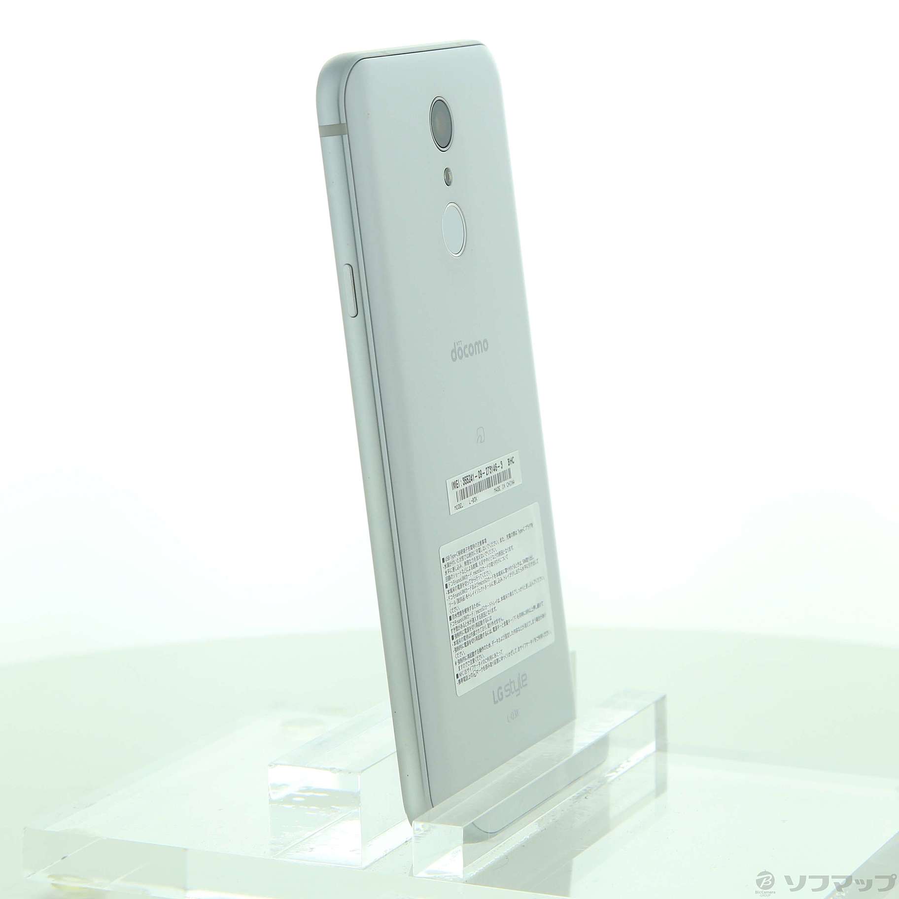 中古】LG style 64GB ホワイト L-03K docomoロック解除SIMフリー