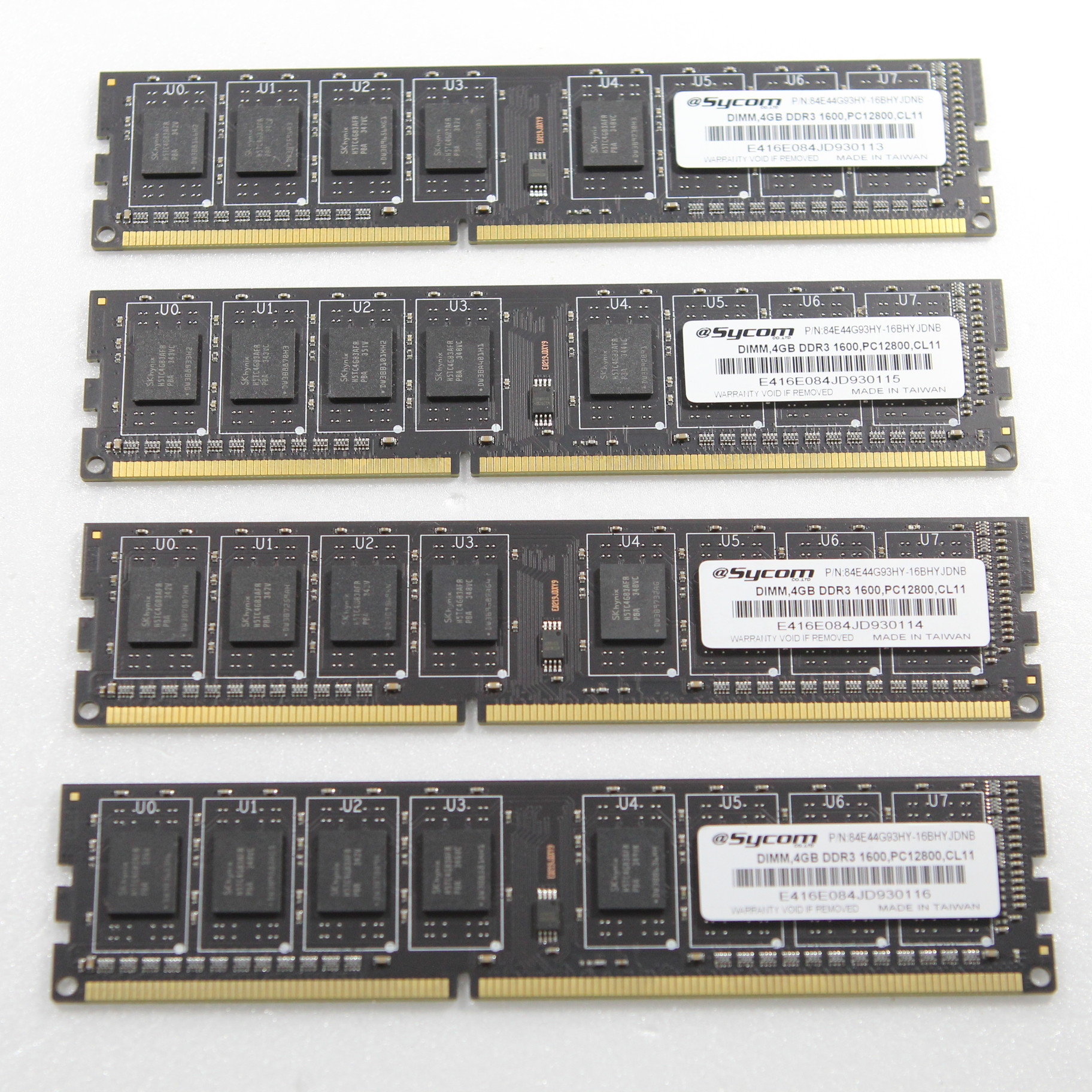 DDR3-1600 PC3-12800 16GB(8GB×2枚)