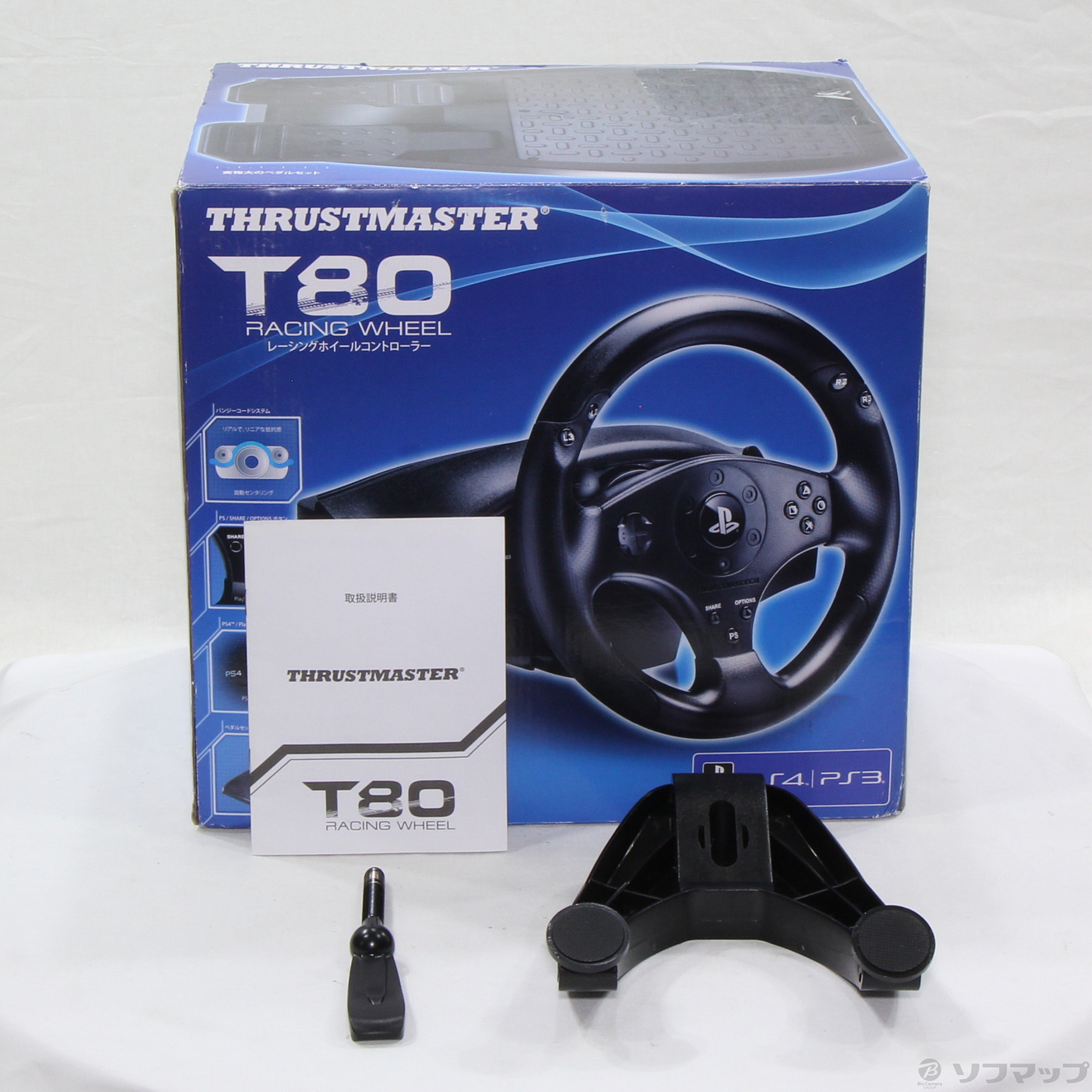 THRUSTMASTER T80 レーシングホイールコントローラー - 通販 - olbi.com