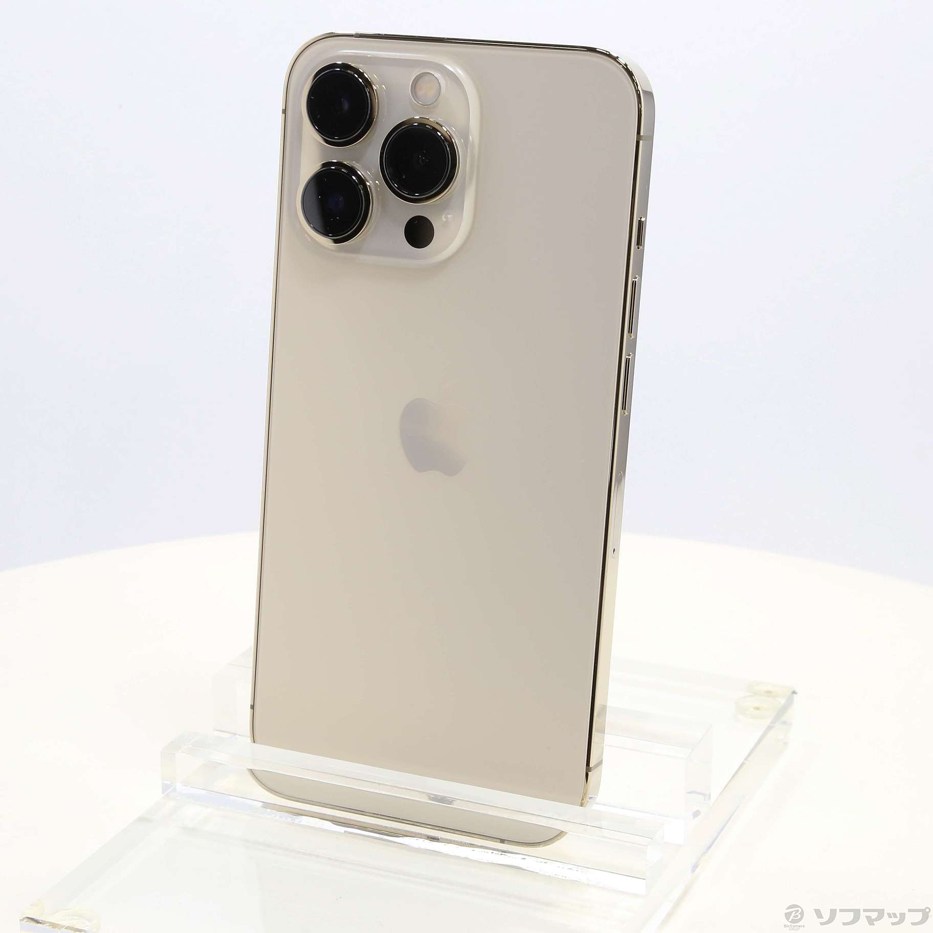 中古】〔展示品〕 iPhone13 Pro 128GB ゴールド MLUH3J／A SIMフリー [2133038915836] -  リコレ！|ビックカメラグループ ソフマップの中古通販サイト