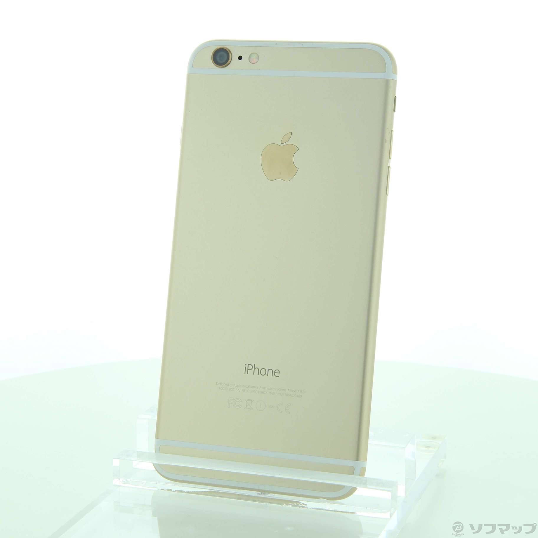 iPhone 6 Gold 64 GB au 中古品 - スマートフォン本体