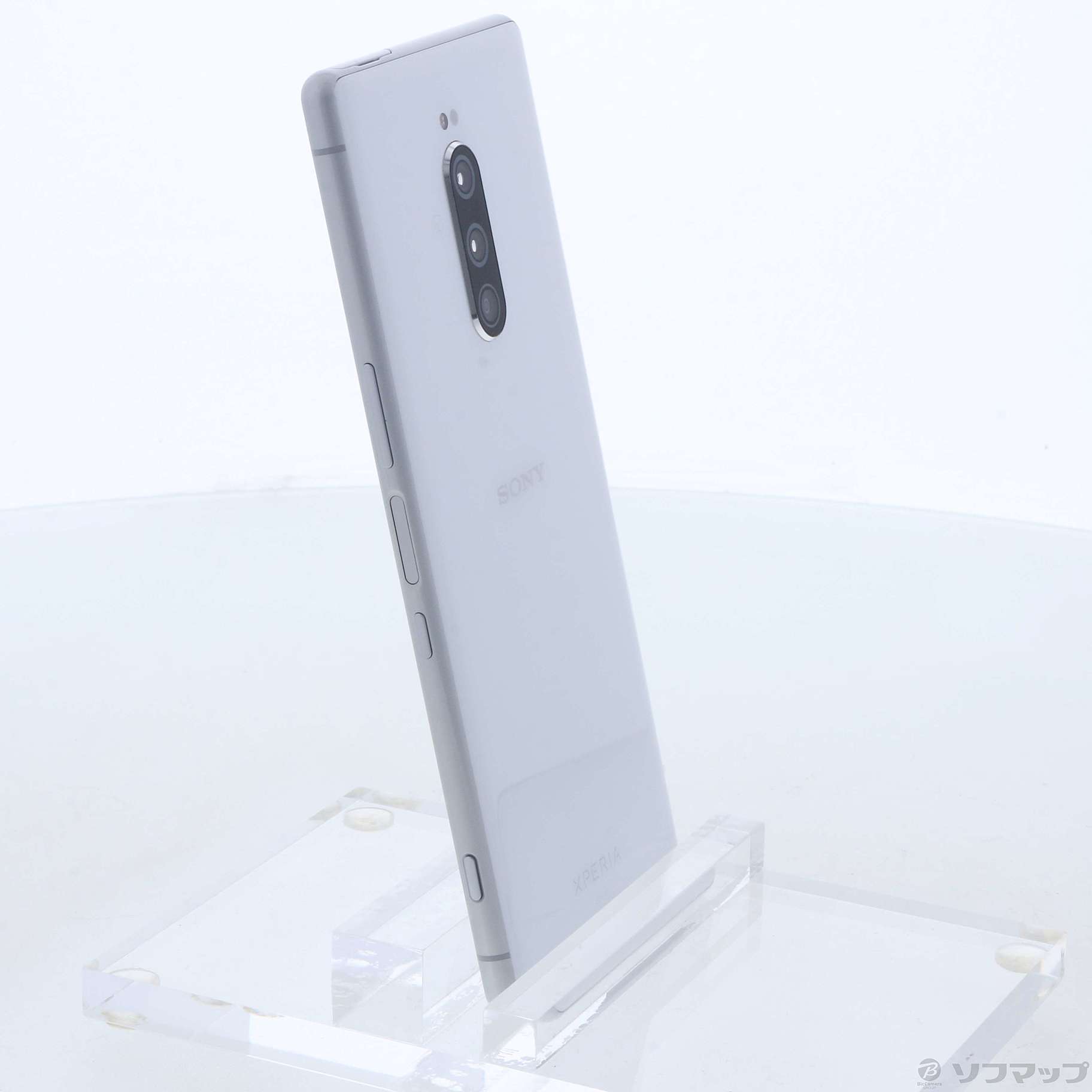 中古】Xperia 1 64GB ホワイト SOV40 auロック解除SIMフリー ◇06/21