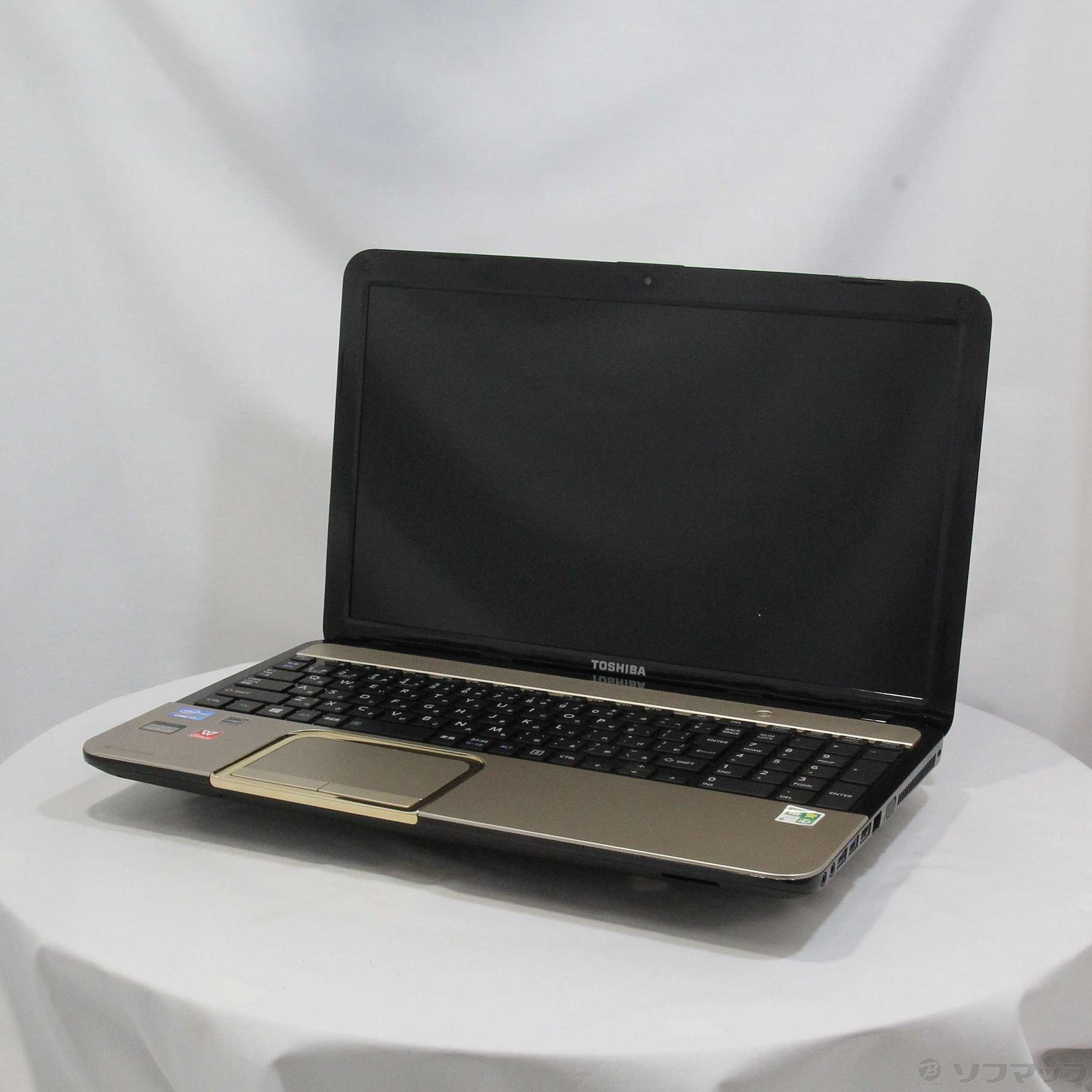 格安安心パソコン dynabook T552／58GK PT55258GBHK シャンパンゴールド