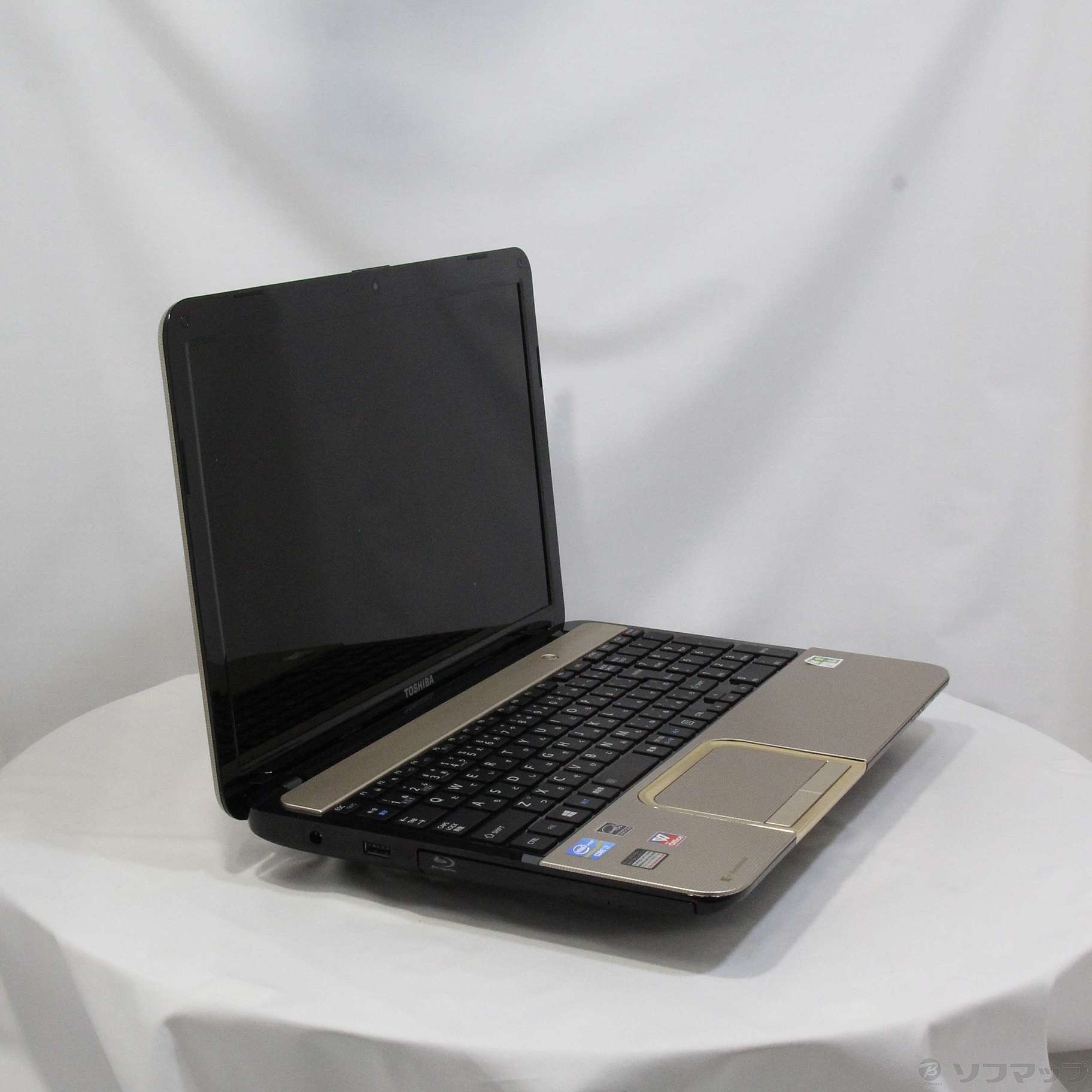 中古】格安安心パソコン dynabook T552／58GK PT55258GBHK シャンパン