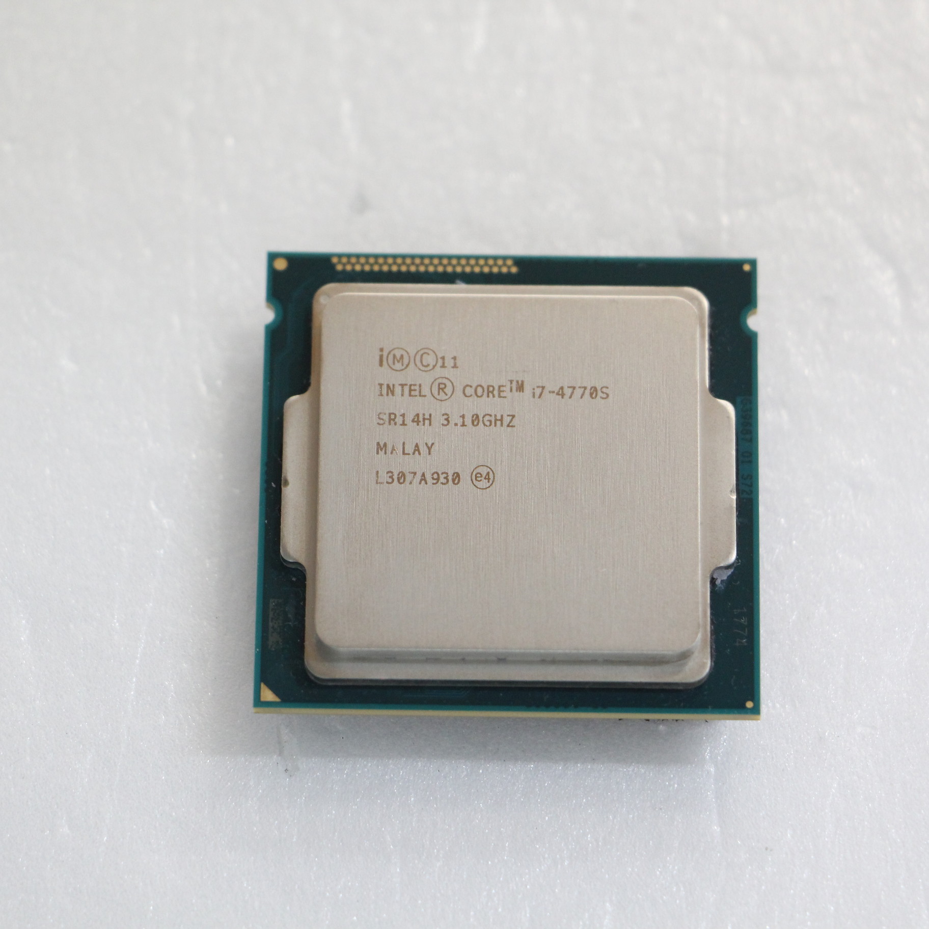 CPU  Intel CORE i7-4770S 3.1GHZ 9個セット