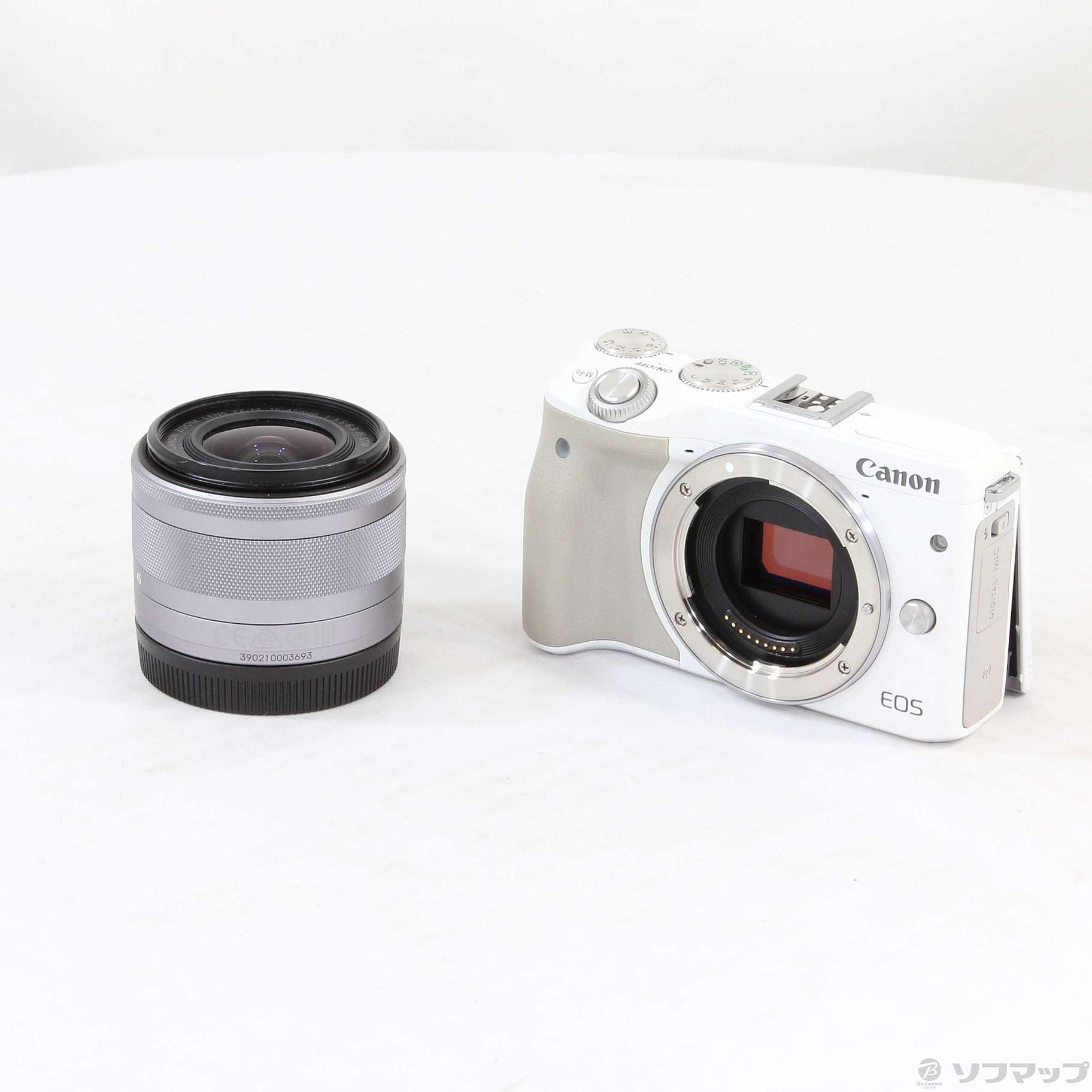 スマホ・ Canon EOS M3 EF-M15-45 IS STM レンズキット BK wuzmb