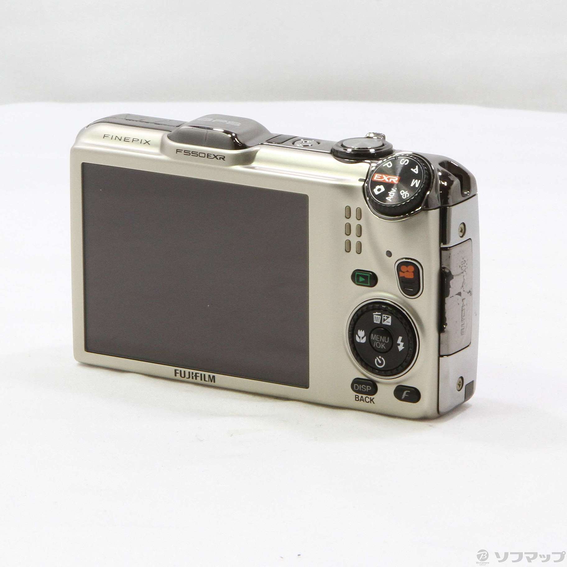 中古】FUJIFILM 富士フイルム FINEPIX F550EXR シャンパンゴールド