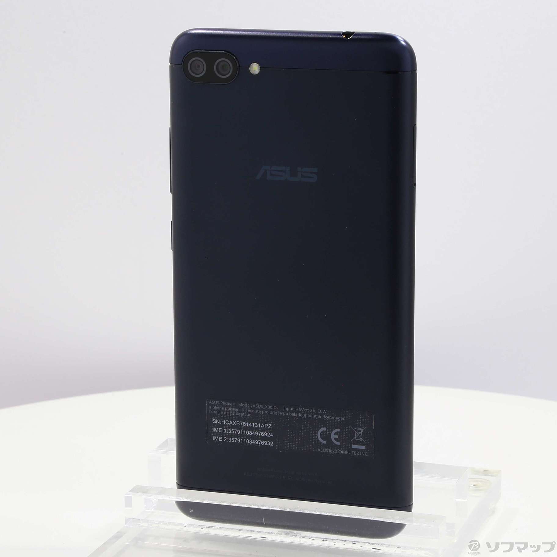 ZenFone 4 Max Pro 32GB ネイビーブラック ZC554KL-BK32S4BKS SIMフリー