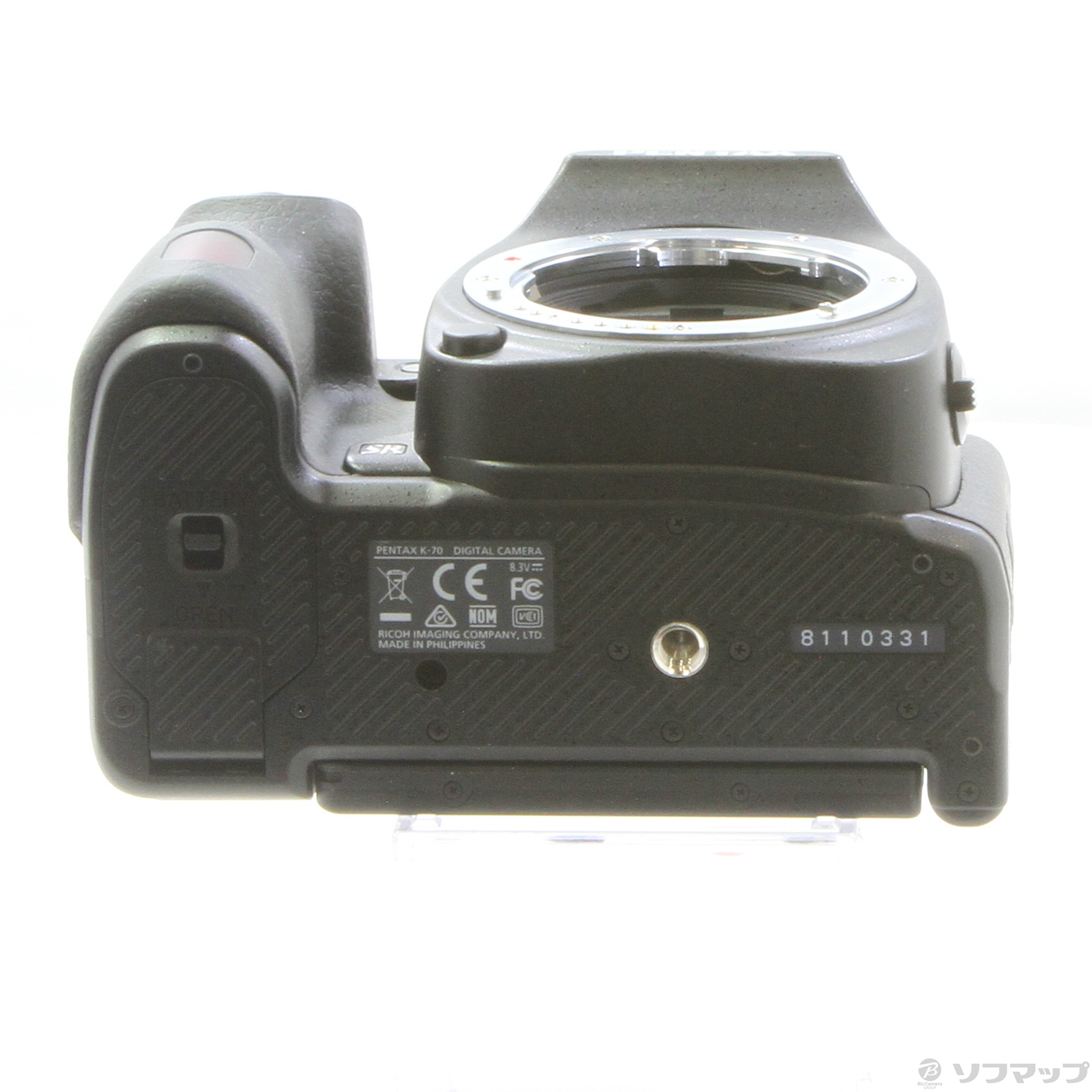 中古】PENTAX K-70 ブラック ダブルズームレンズキット [2133038993810