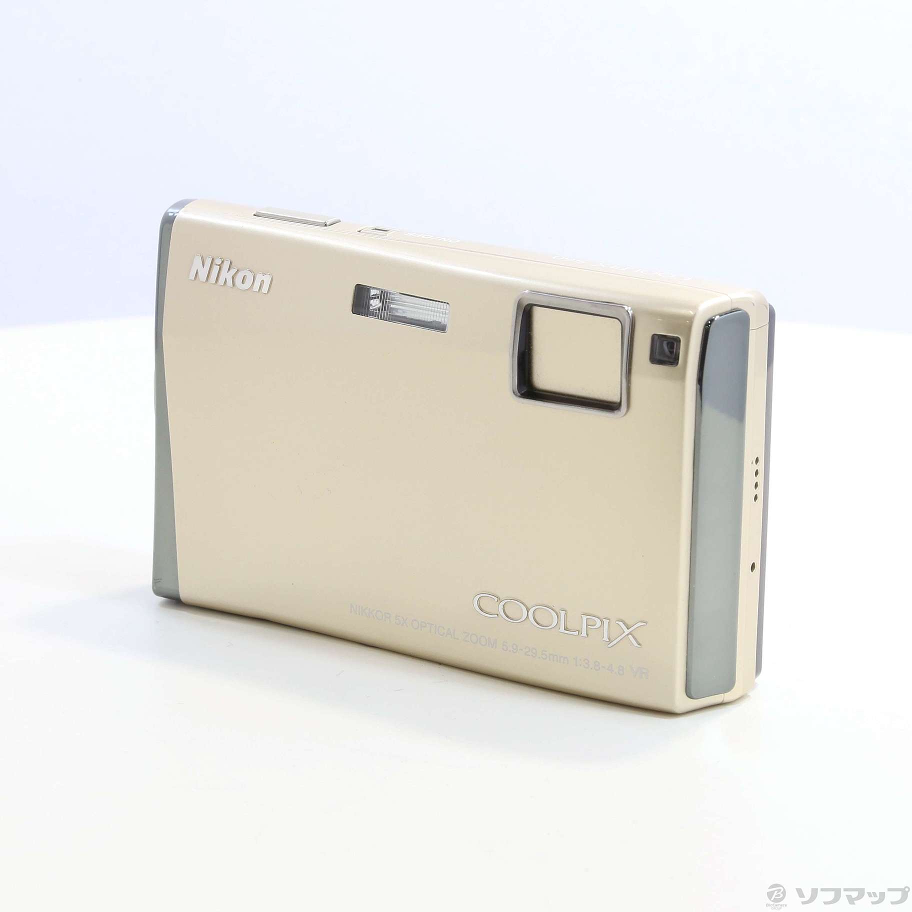 COOLPIX S60 (1000万画素／5倍ズーム／リッチゴールド)