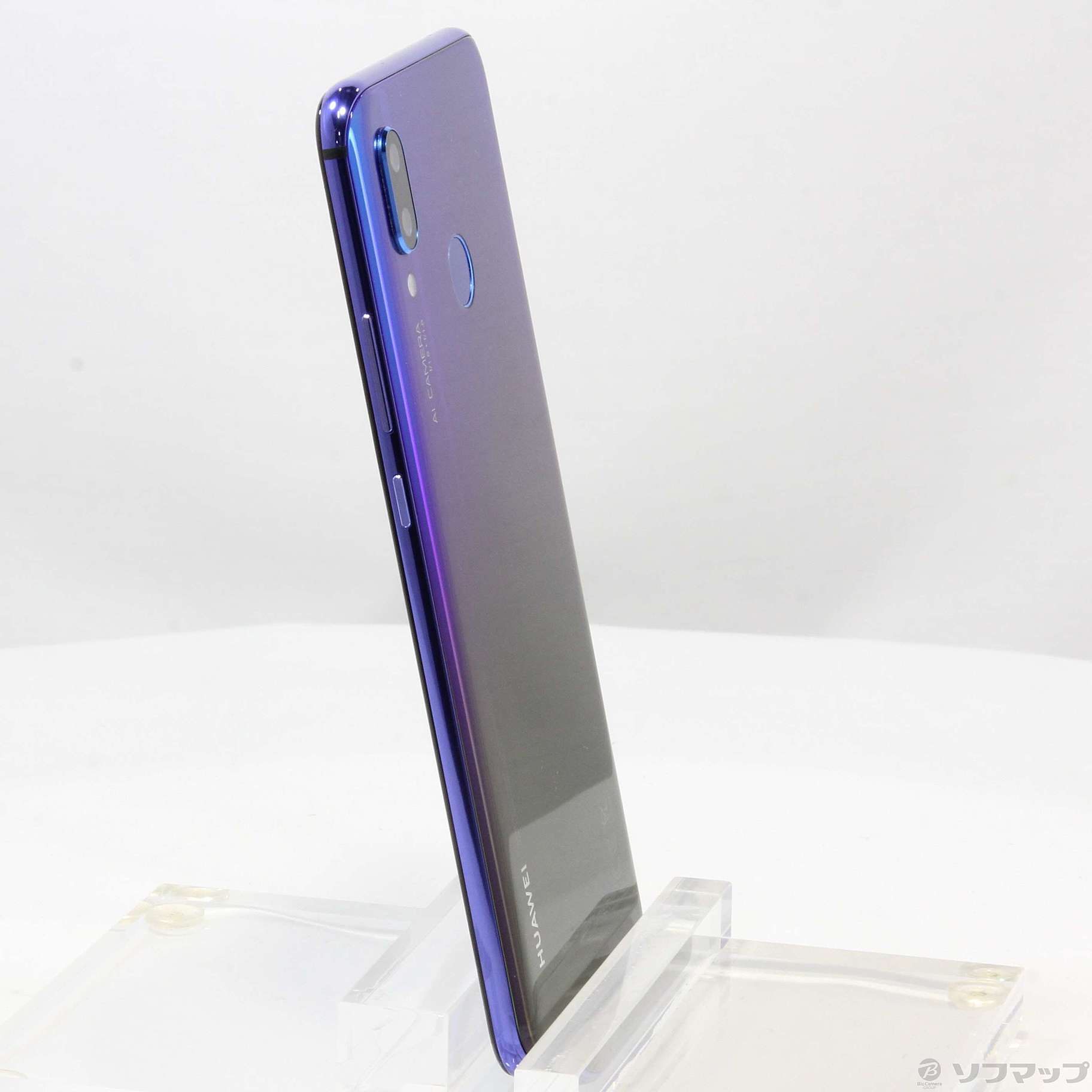 中古】HUAWEI nova3 128GB アイリスパープル NOVA3 SIMフリー ...