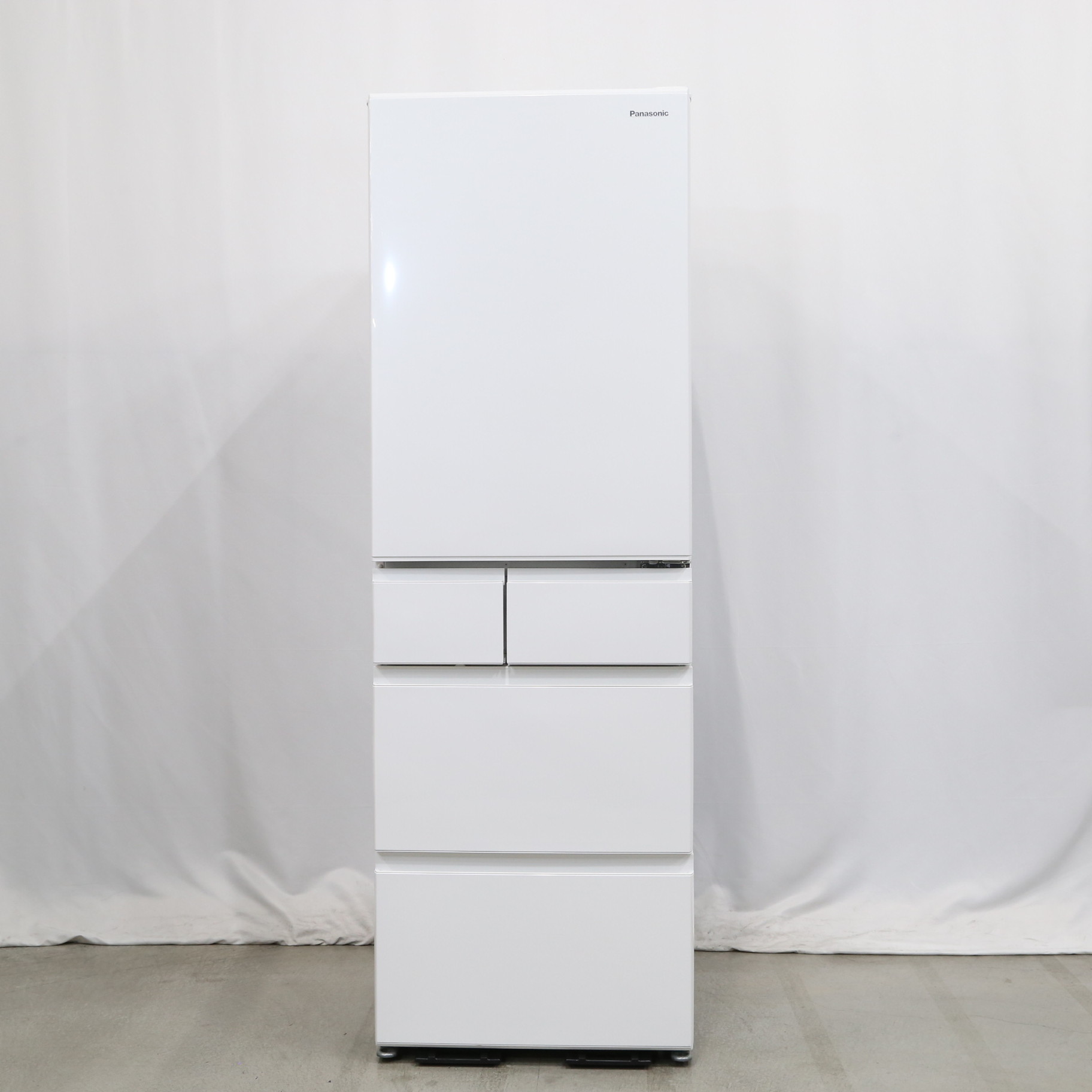 中古】〔展示品〕 冷蔵庫 EXタイプ ハーモニーホワイト NR-E417EX-W 