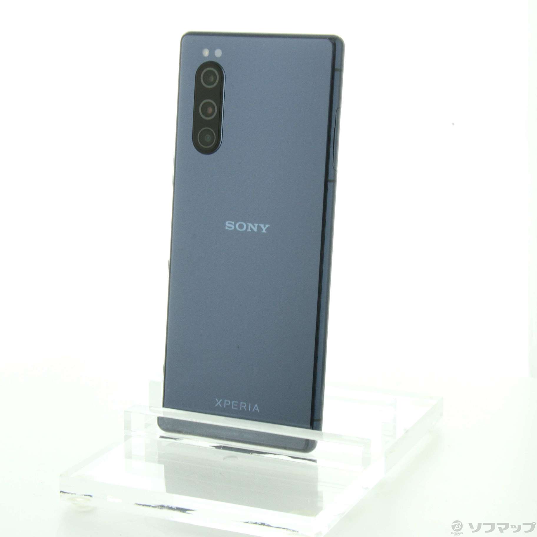 中古】Xperia 5 64GB ブルー SOV41 auロック解除SIMフリー