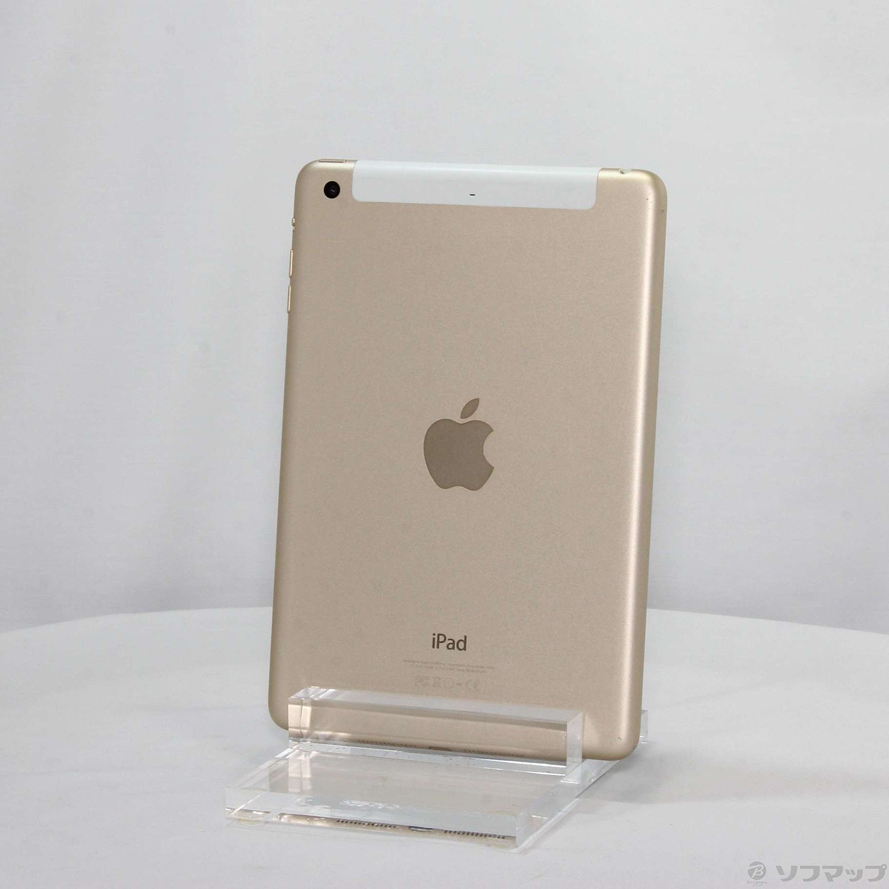 中古】iPad mini 3 64GB ゴールド MGYN2J／A au [2133039034888