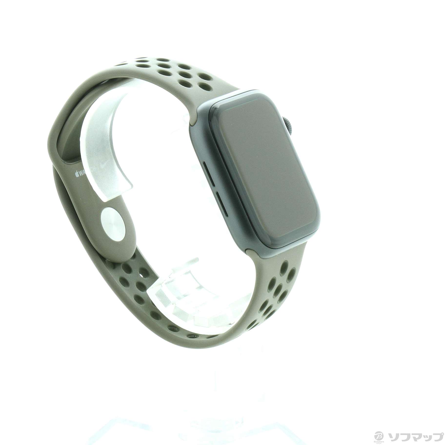 Apple Watch SE Nike GPS 44mm スペースグレイアルミニウムケース オリーブグレー／カーゴカーキNikeスポーツバンド