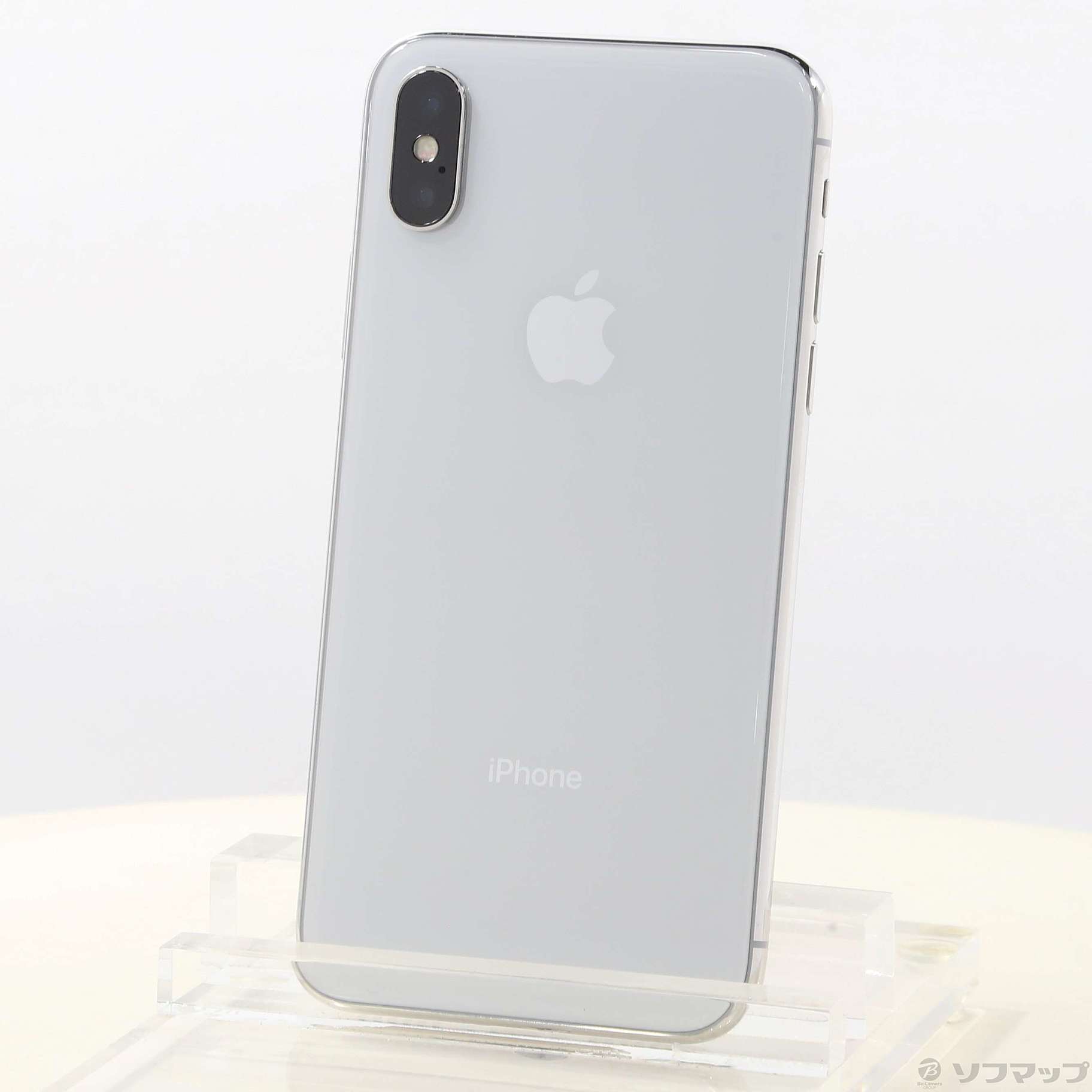 中古】iPhoneX 256GB シルバー MQC22J／A SIMフリー [2133039039555