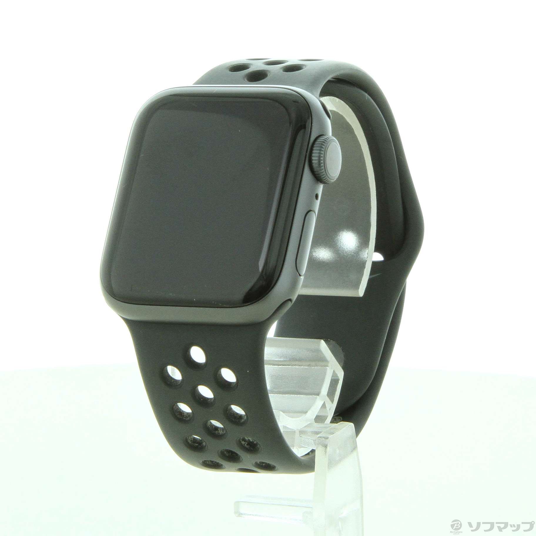 【中古】apple Watch Series 5 Nike Gps 40mm スペースグレイアルミニウムケース アンスラサイト／ブラック