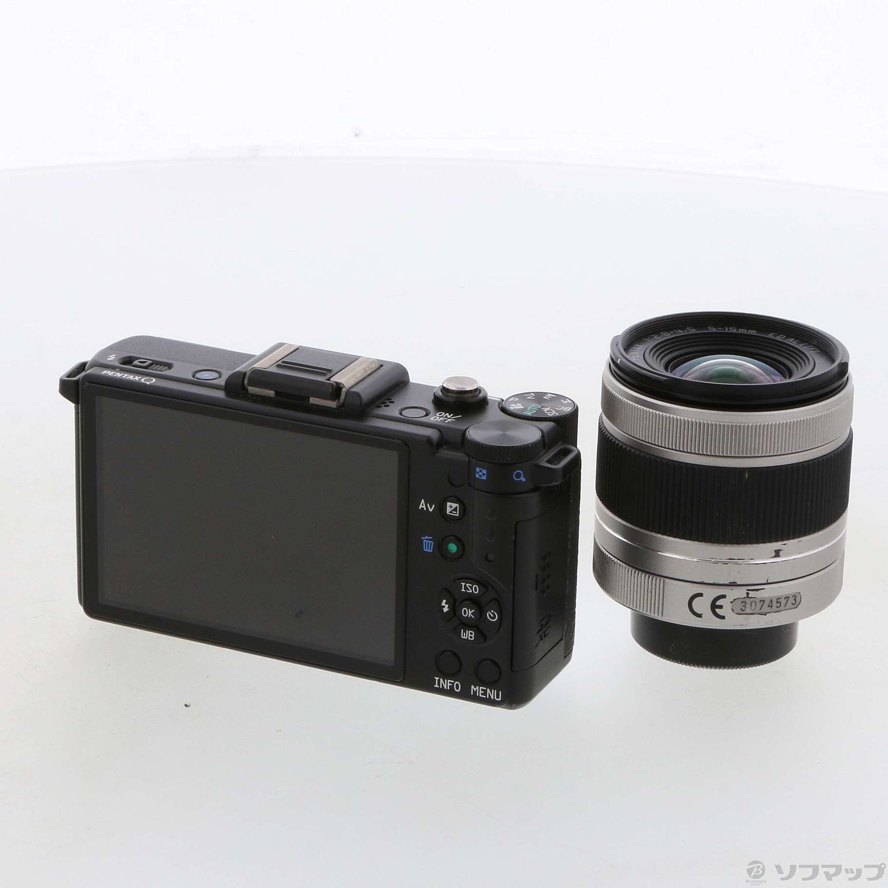 中古】PENTAX Q 02ズームレンズキット ブラック [2133039043293] - リコレ！|ビックカメラグループ ソフマップの中古通販サイト