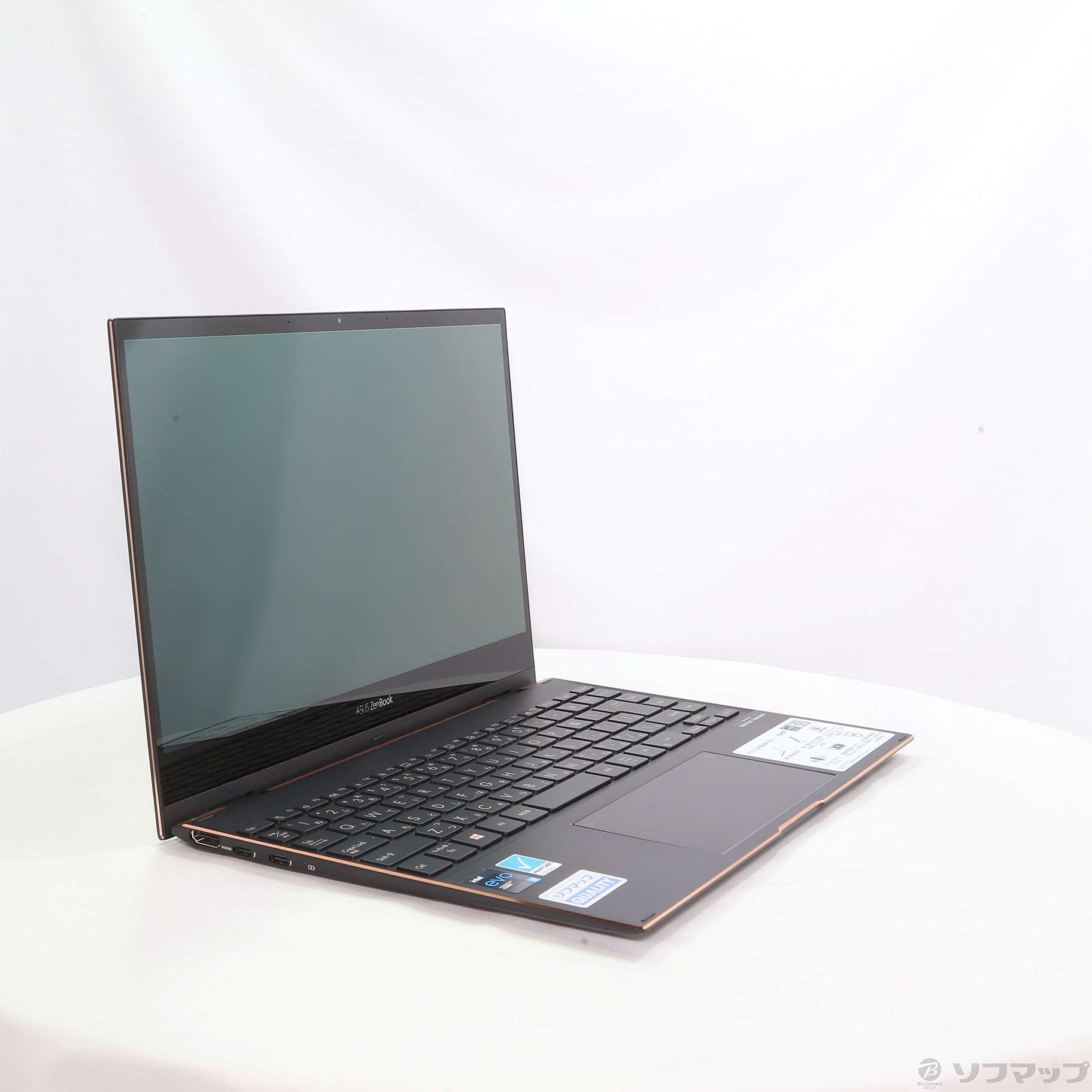 中古】ZenBook Flip S UX371EA UX371EA-HL003TS ジェードブラック