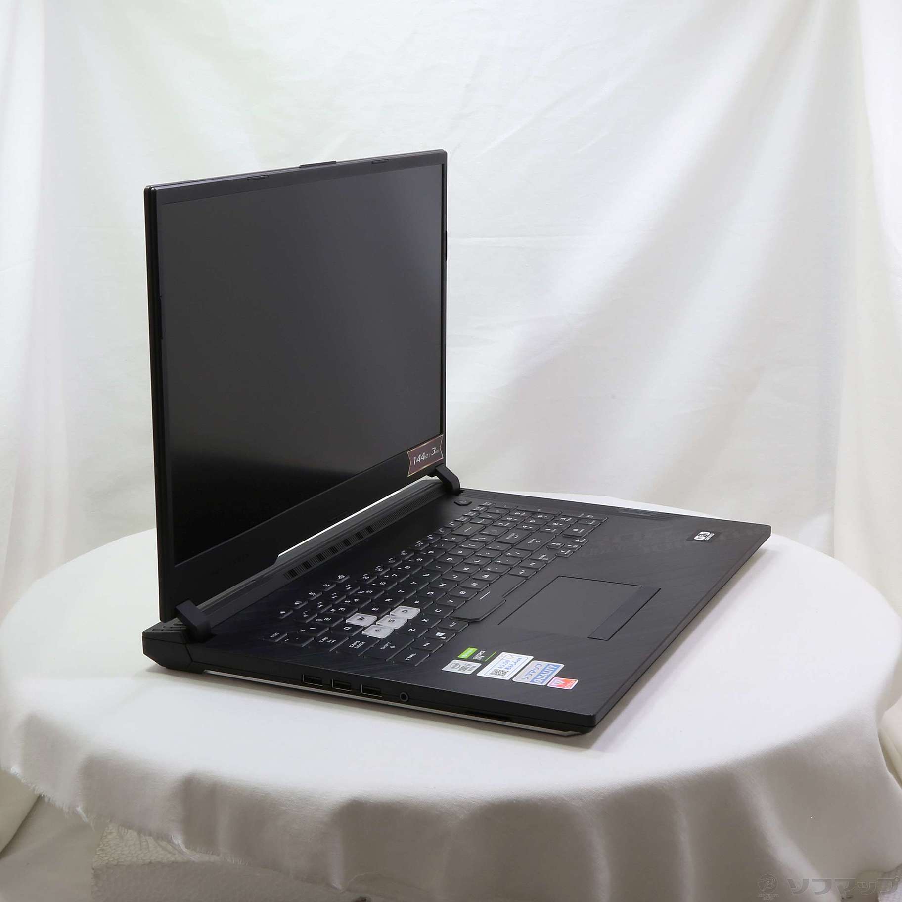 中古】ROG Strix G17 G712LU G712LU-I7G1660T ブラック 〔Windows 10 