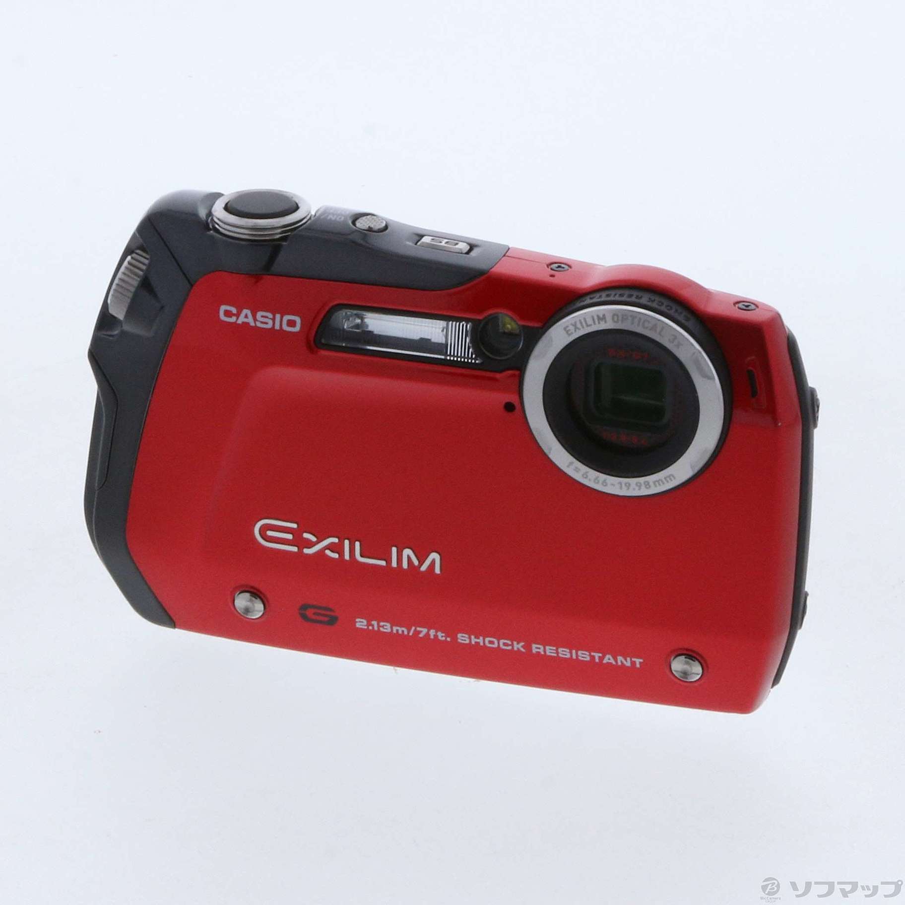 中古】EXILIM G EX-G1 RD (1210万画素／3倍ズーム／レッド