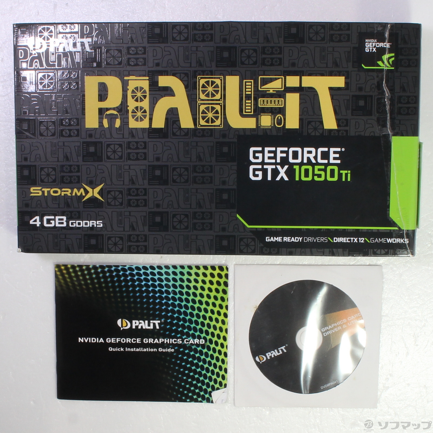 中古】GeForce GTX 1050Ti STORMX NE5105T018G1-1070F