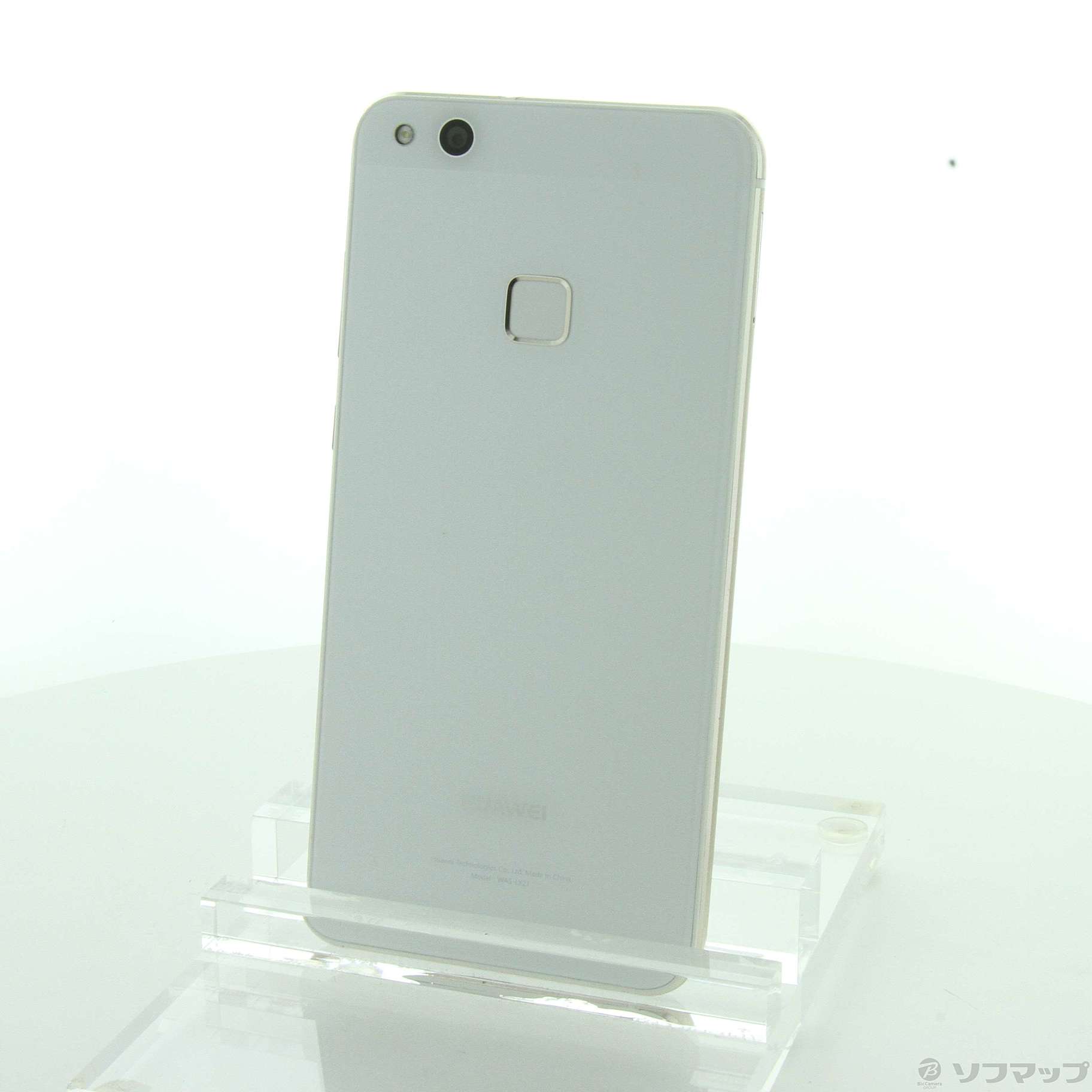 中古】HUAWEI P10 lite 32GB パールホワイト WAS-LX2J SIMフリー ◇06