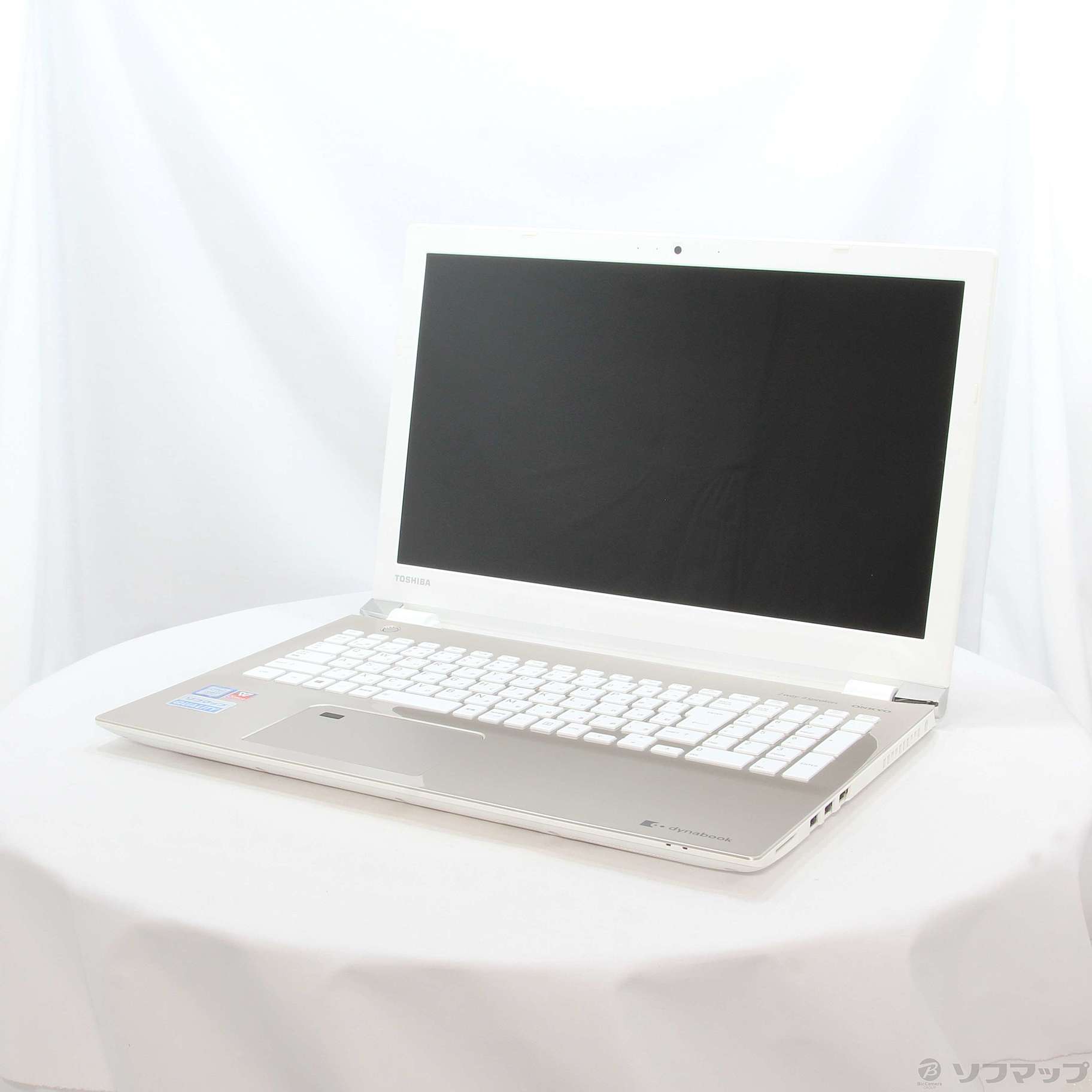 中古品〕 dynabook T75／FS PT75FGS-BJA3 サテンゴールド 〔Windows 10