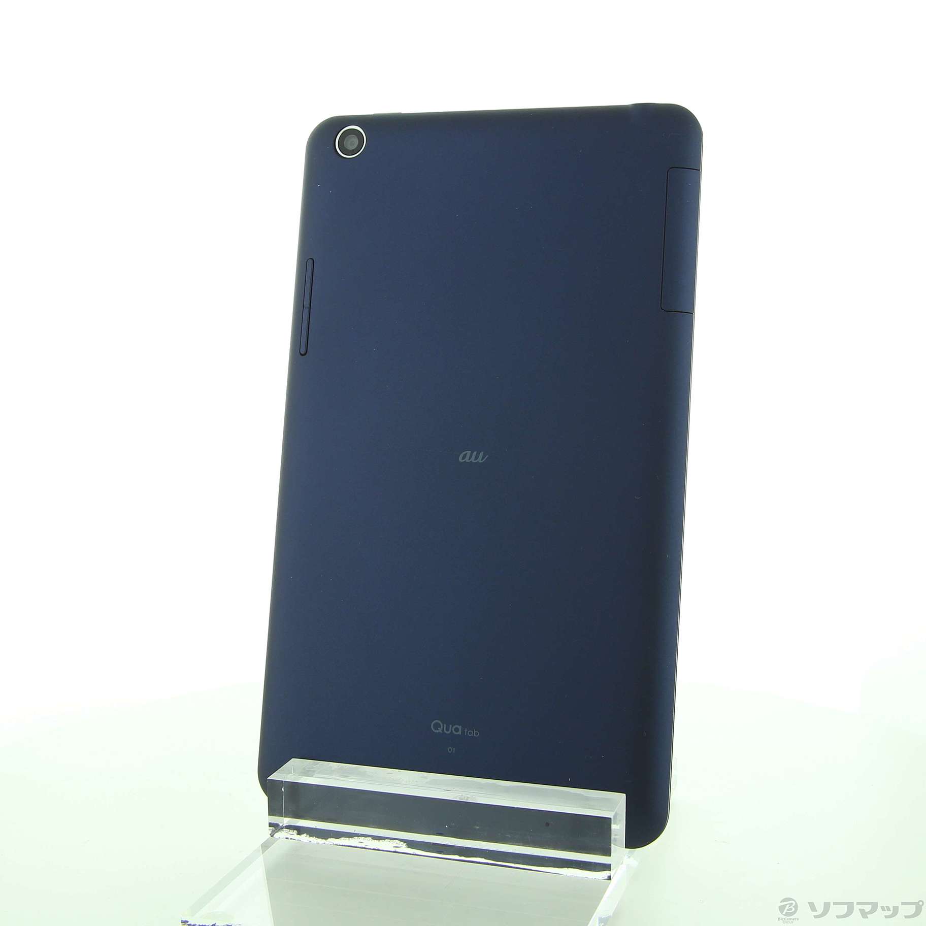 【中古】Qua tab 01 16GB ネイビー KYT31 au [2133039071906