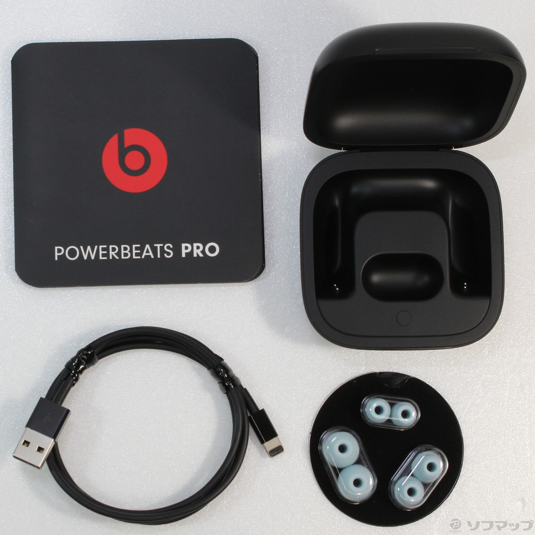 中古】〔展示品〕 Powerbeats Pro MXY82PA／A グレイシャーブルー