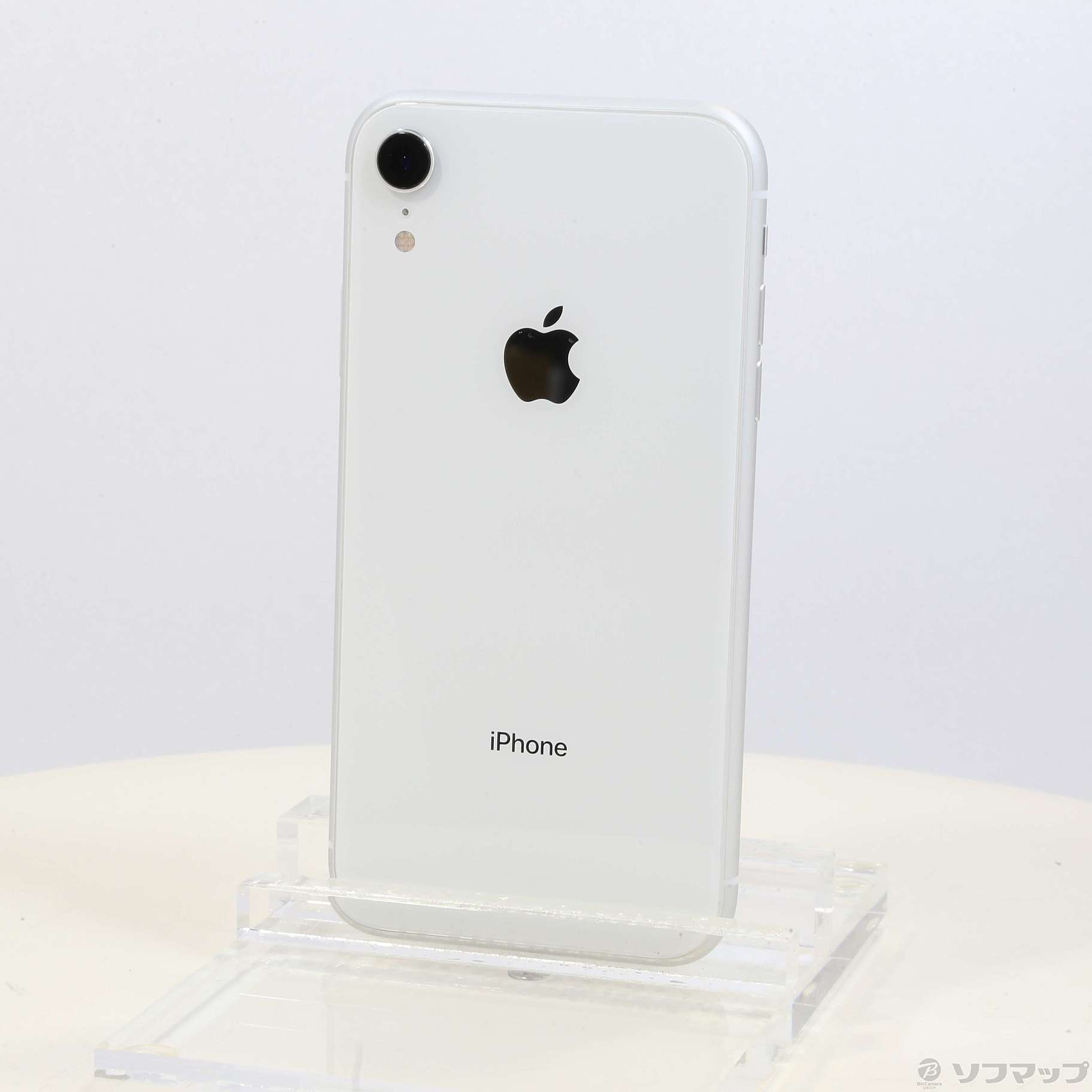 中古】iPhoneXR 128GB ホワイト MH7U3J／A SIMフリー ◇05/28(土