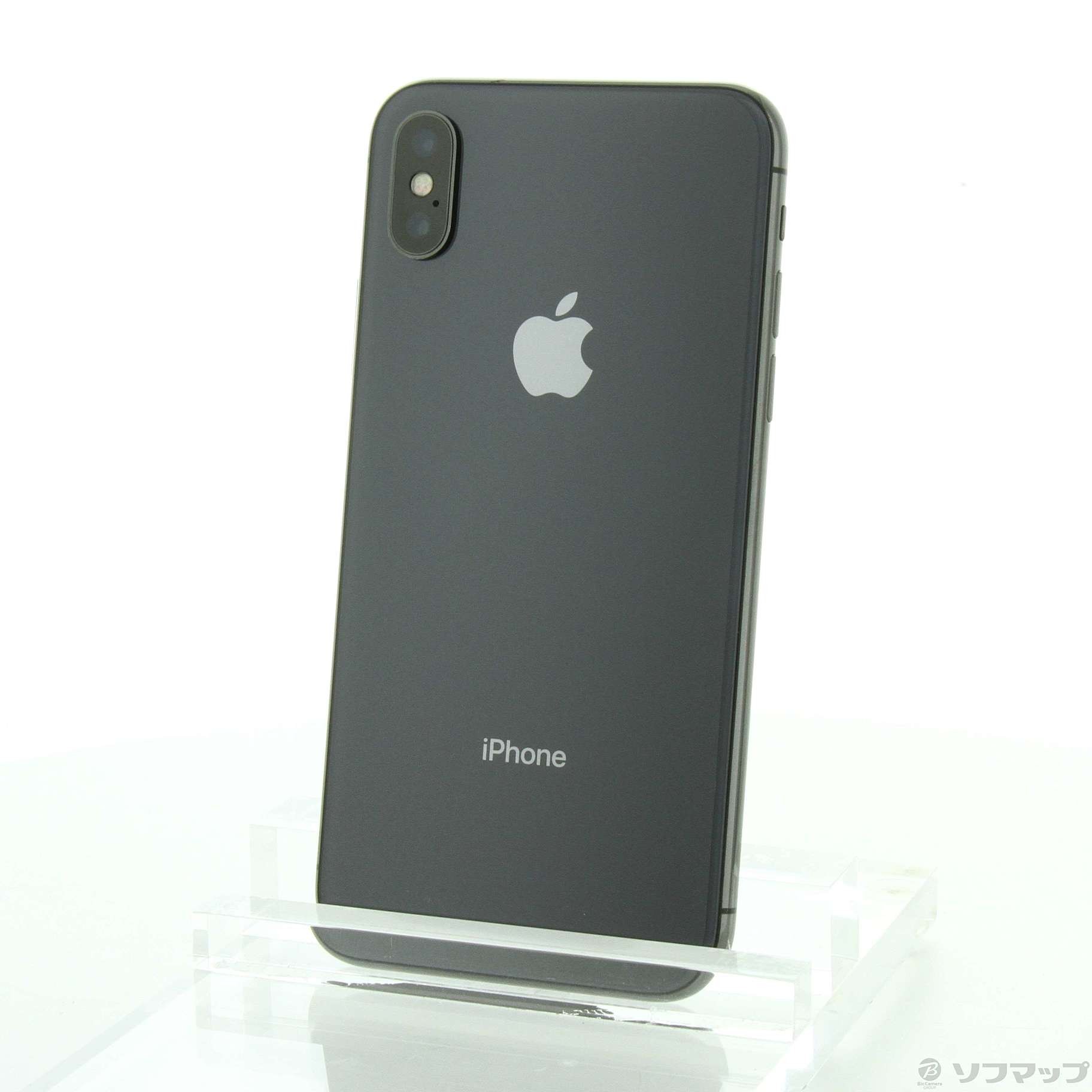 中古】iPhoneX 256GB スペースグレイ MQC12J／A SIMフリー ◇06/26(日