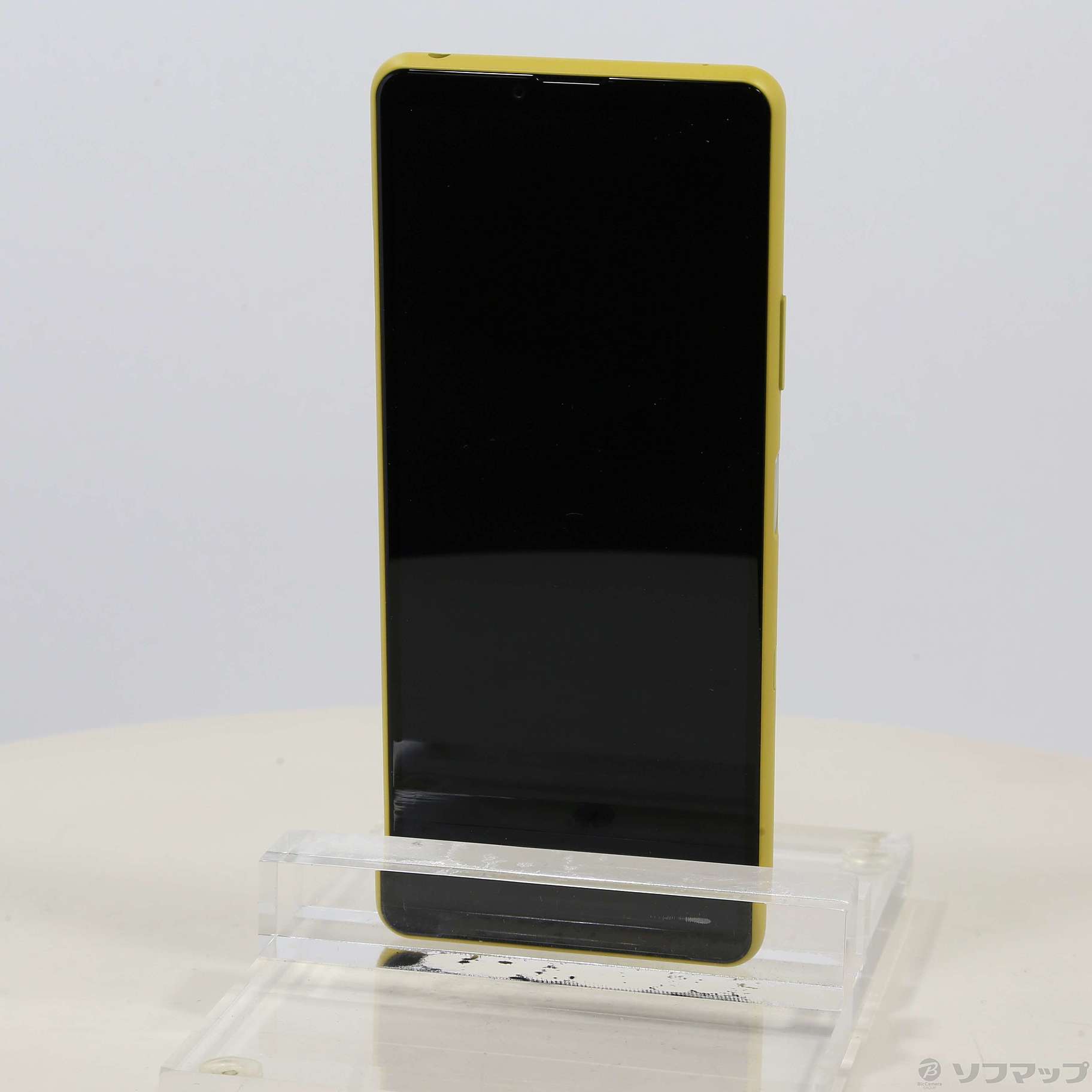 管理番号33【SIMフリー】SO-52B Xperia10Ⅲ イエロー 中古】Xperia 10 III 128GB イエロー SO-52B docomoロック解除