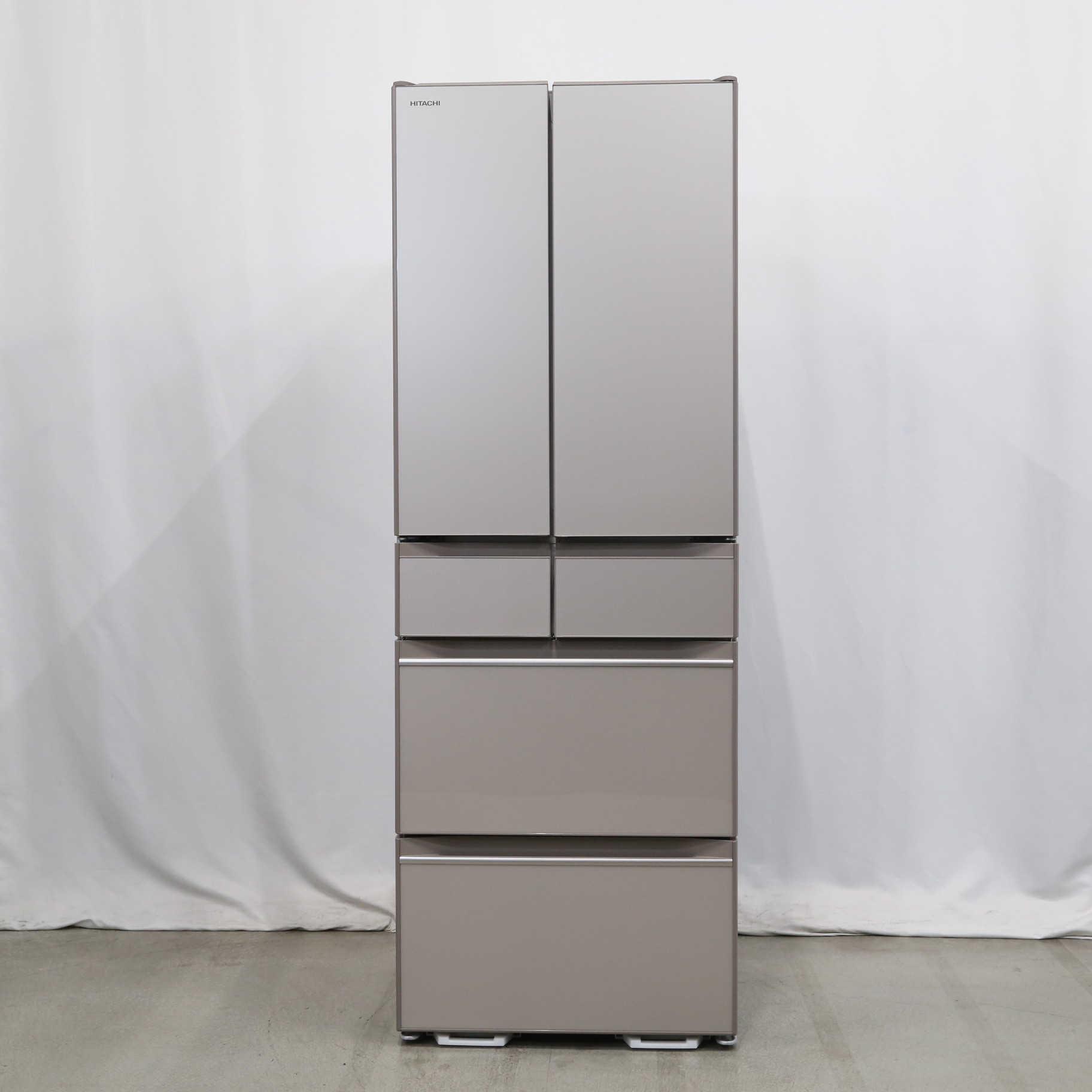中古】〔展示品〕 冷蔵庫 478L 6ドア HWタイプ クリスタルシャンパン R 