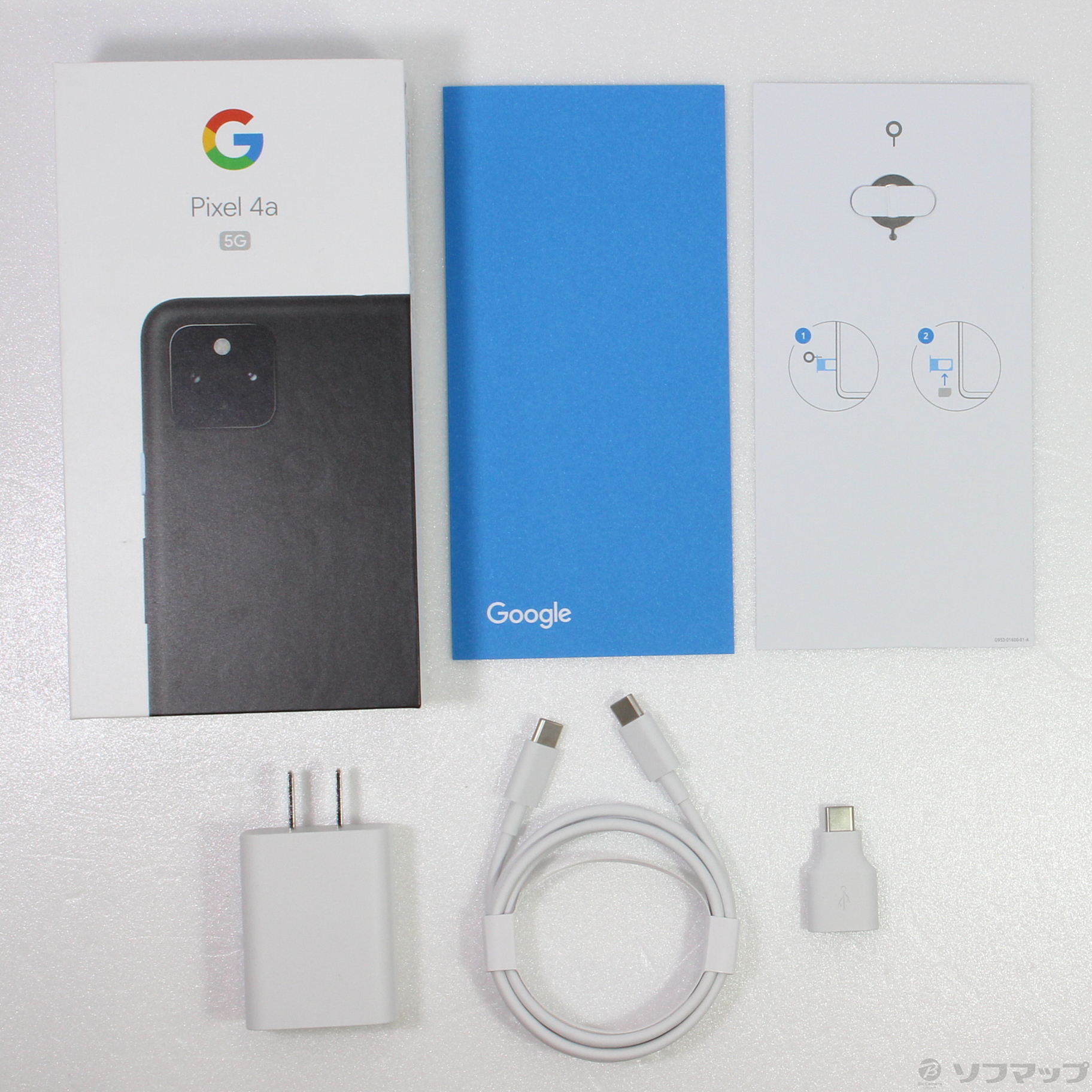 中古】Google Pixel 4a 5G 128GB ジャストブラック G025H SoftBank