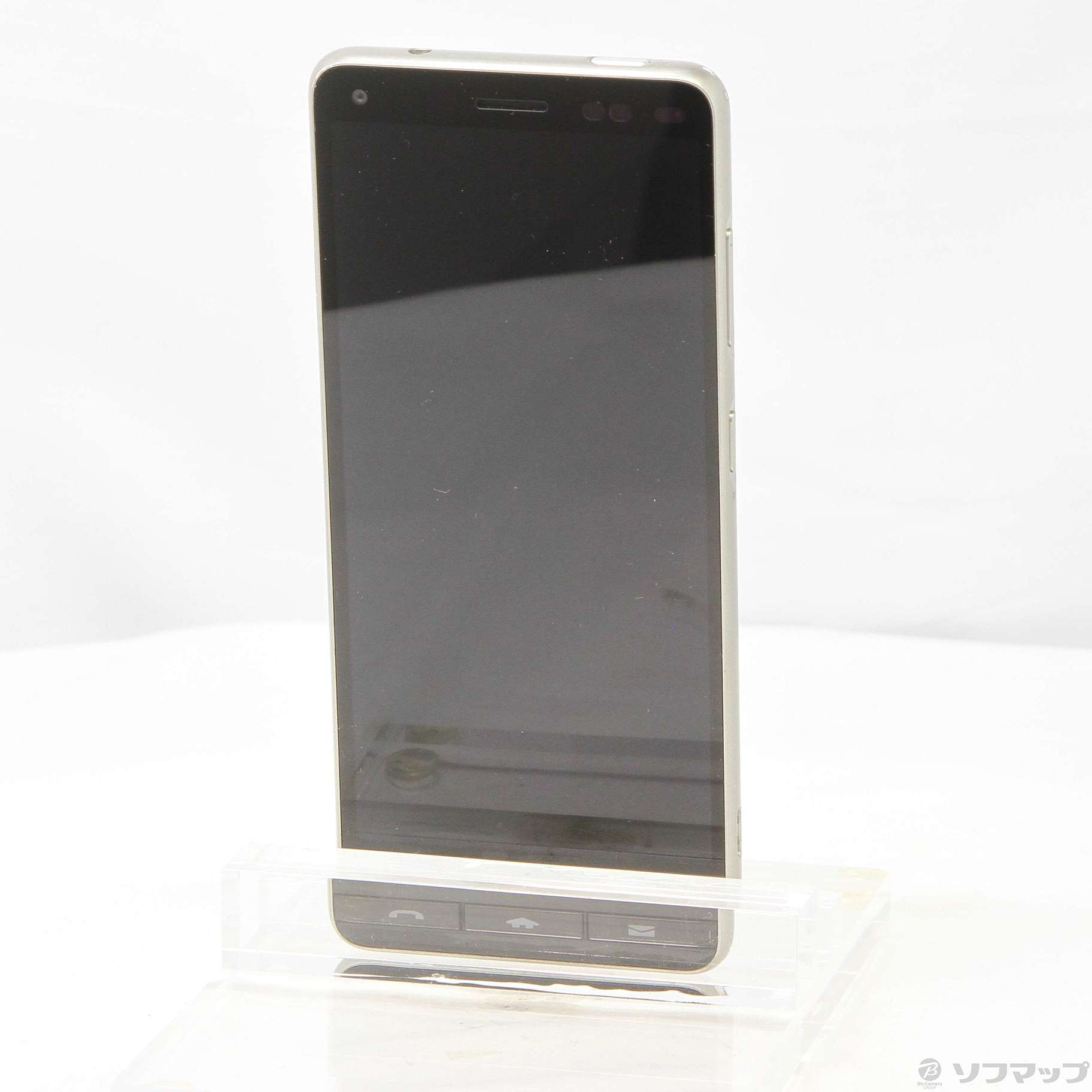 中古】BASIO4 32GB シャンパンゴールド KYV47 auロック解除SIMフリー