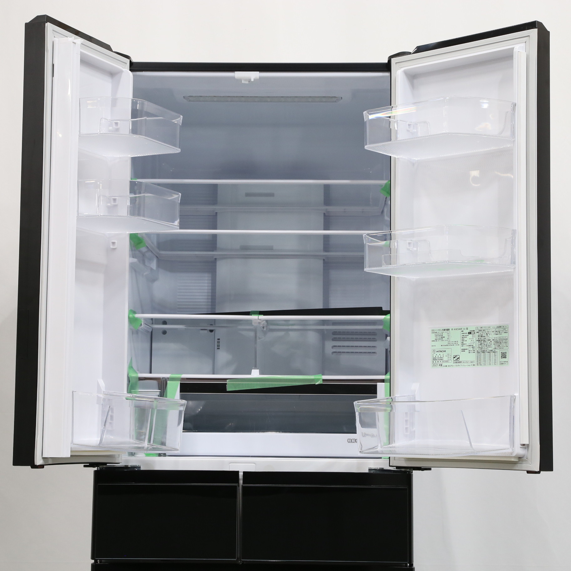 中古】〔展示品〕 冷蔵庫 540L 6ドア HXタイプ クリスタルミラー R 