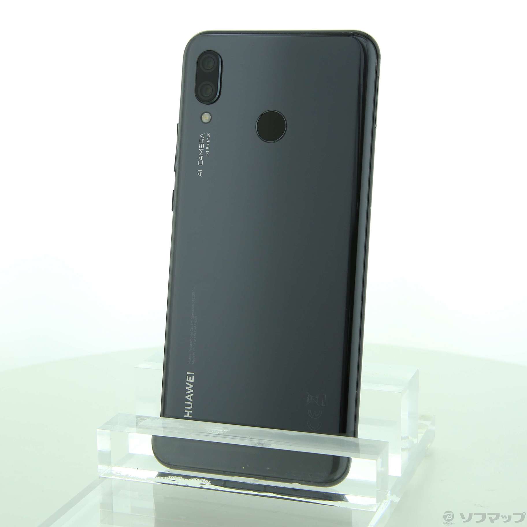 中古】HUAWEI nova3 128GB ブラック PAR-LX9 SIMフリー [2133039104284