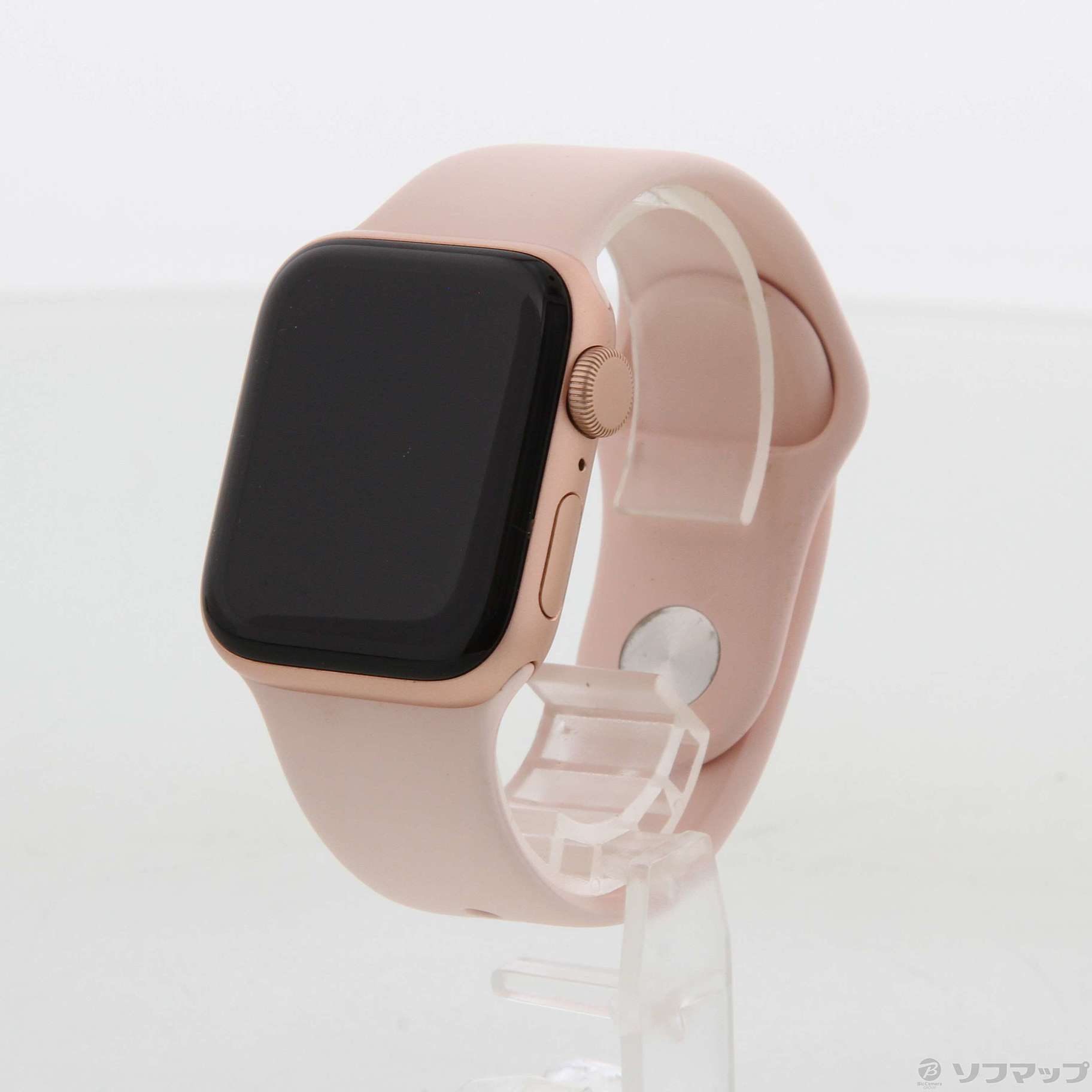 中古】Apple Watch SE GPS 40mm ゴールドアルミニウムケース ピンク